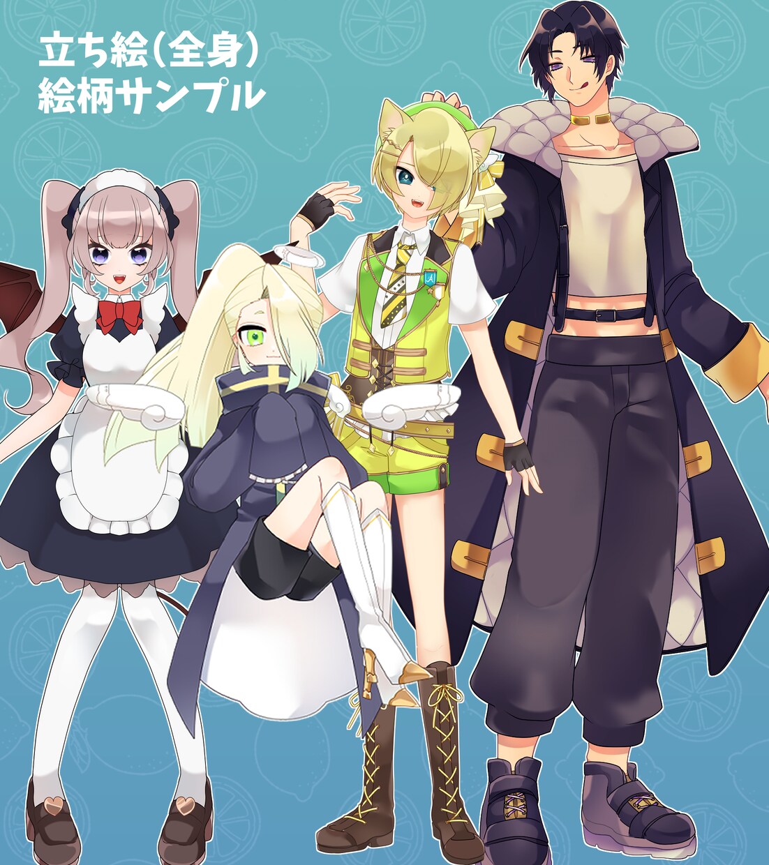 立ち絵制作いたします TRPG用などにオリジナルキャラクター描きます！ イメージ2