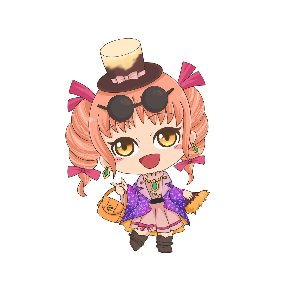 貴方だけのミニキャラ描きます オリジナルキャラクターを1から作成可能！ イメージ3