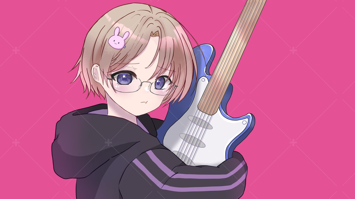 歌ってみた動画等のイラストを制作いたします 歌い手さん！VTuberさん！キャラの個性を大切に描きます イメージ5