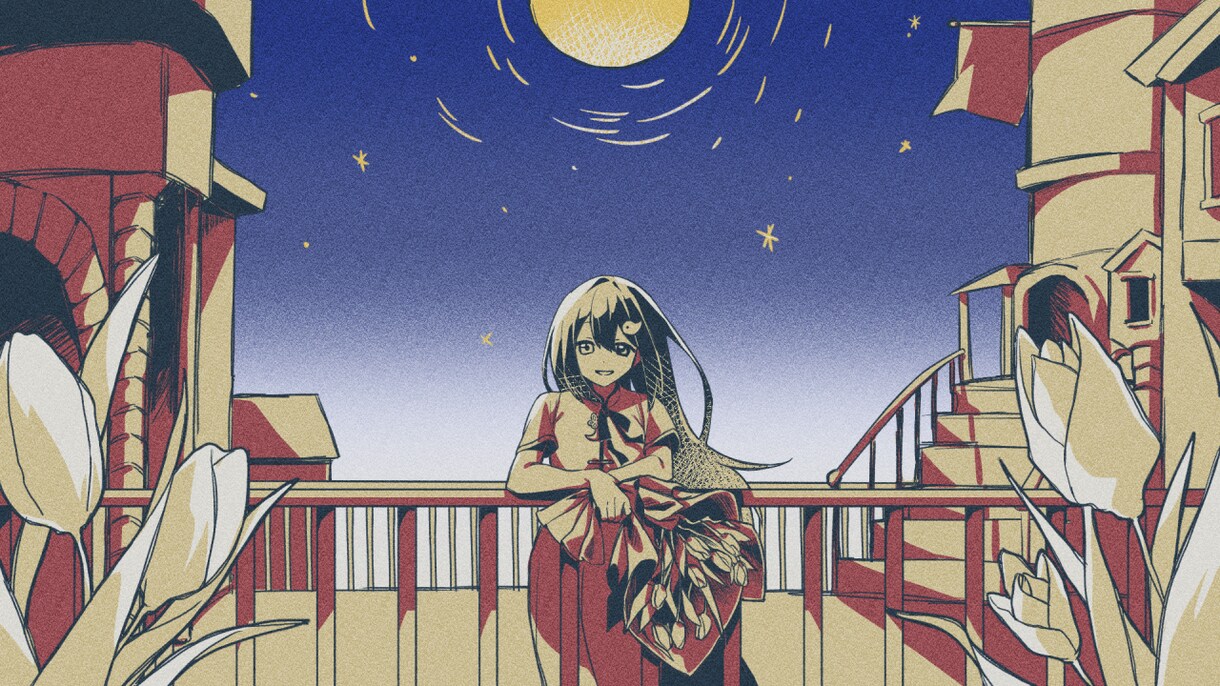希望の雰囲気に合わせた一枚絵制作します 歌ってみたサムネなどにおすすめです！ イメージ4