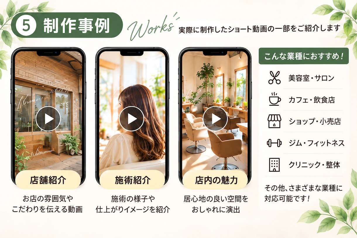 Instagramリール・ショートを3本制作します 初回限定3本3,000円！店舗PR・商品紹介に対応 イメージ5