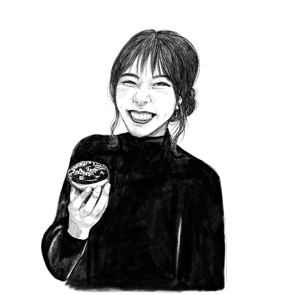 SNSアイコン等におすすめの似顔絵描きます グラフィックデザイナーがおしゃれな似顔絵描きます イメージ8
