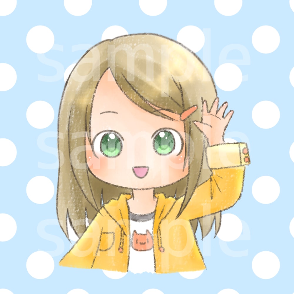 10名様限定価格★ゆるかわなアイコン描きます アナログタッチなゆるかわアイコン★お気軽にご相談ください♪ イメージ7