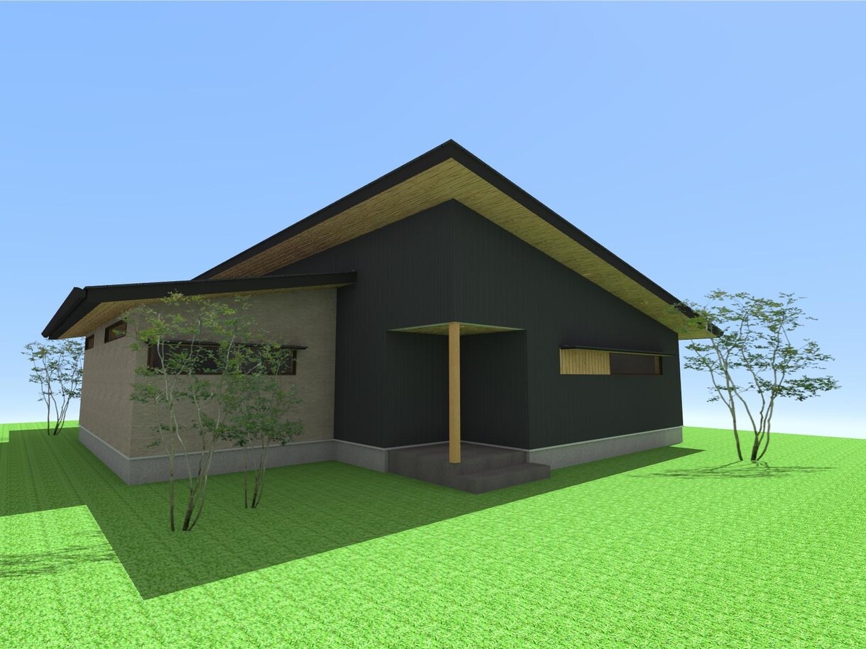 理想の住宅の図面とイメージパースを作成します 設計経験豊富な建築士が作成するハイデザイン住宅をご提案します イメージ2