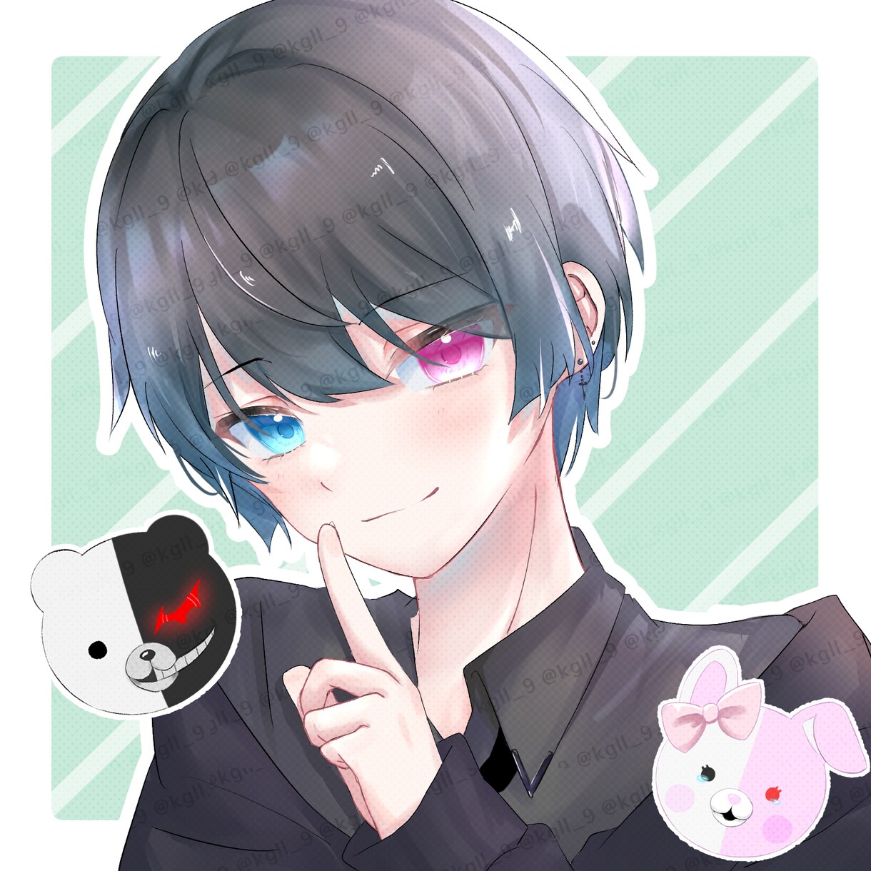 キャラデザ、アイコン、1枚絵の制作を致します 様々な用途に合わせた貴方だけのイラストを描かせてください♡ イメージ6