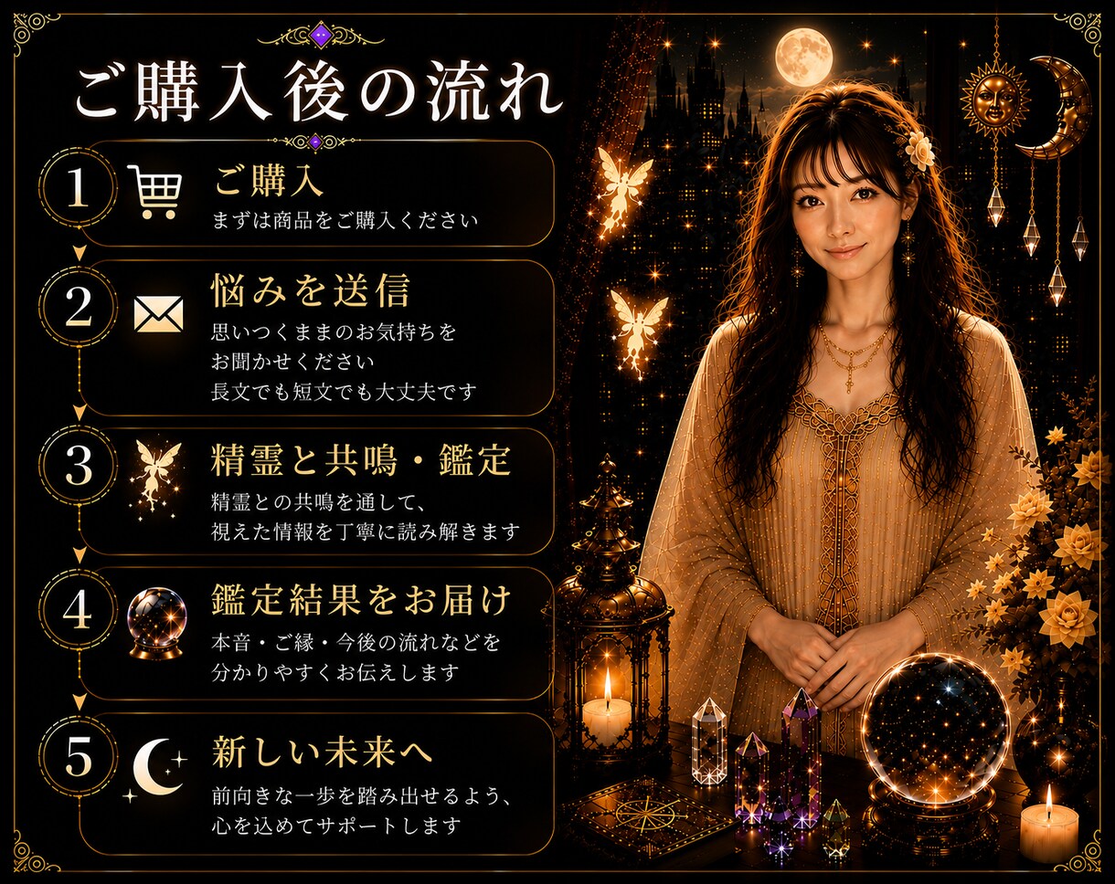 精霊との共鳴、復縁への道筋を読み解きます 精霊白魔術を通じて、忘れられないあの人との復縁成就へ導きます イメージ9