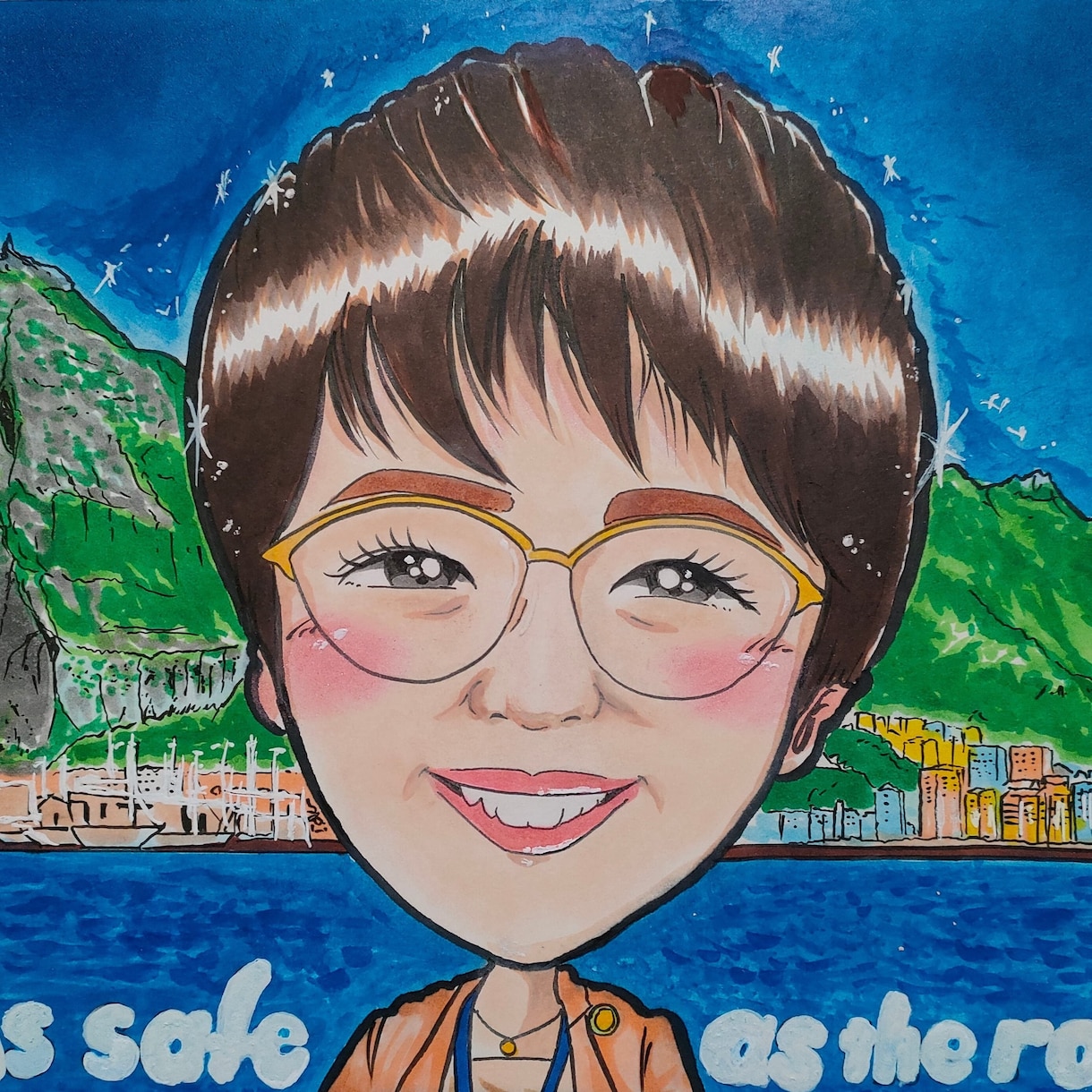 可愛くて癒やされる！幸せ感満載な似顔絵を描きます マンガとリアルのハーフタッチが魅力！プレゼントにいかがですか イメージ6