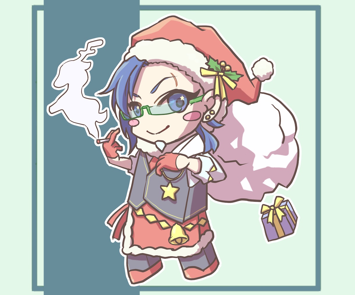 デフォルメイラスト(SD)描きます 武器･アクションポーズ対応！商用利用OK！ イメージ7