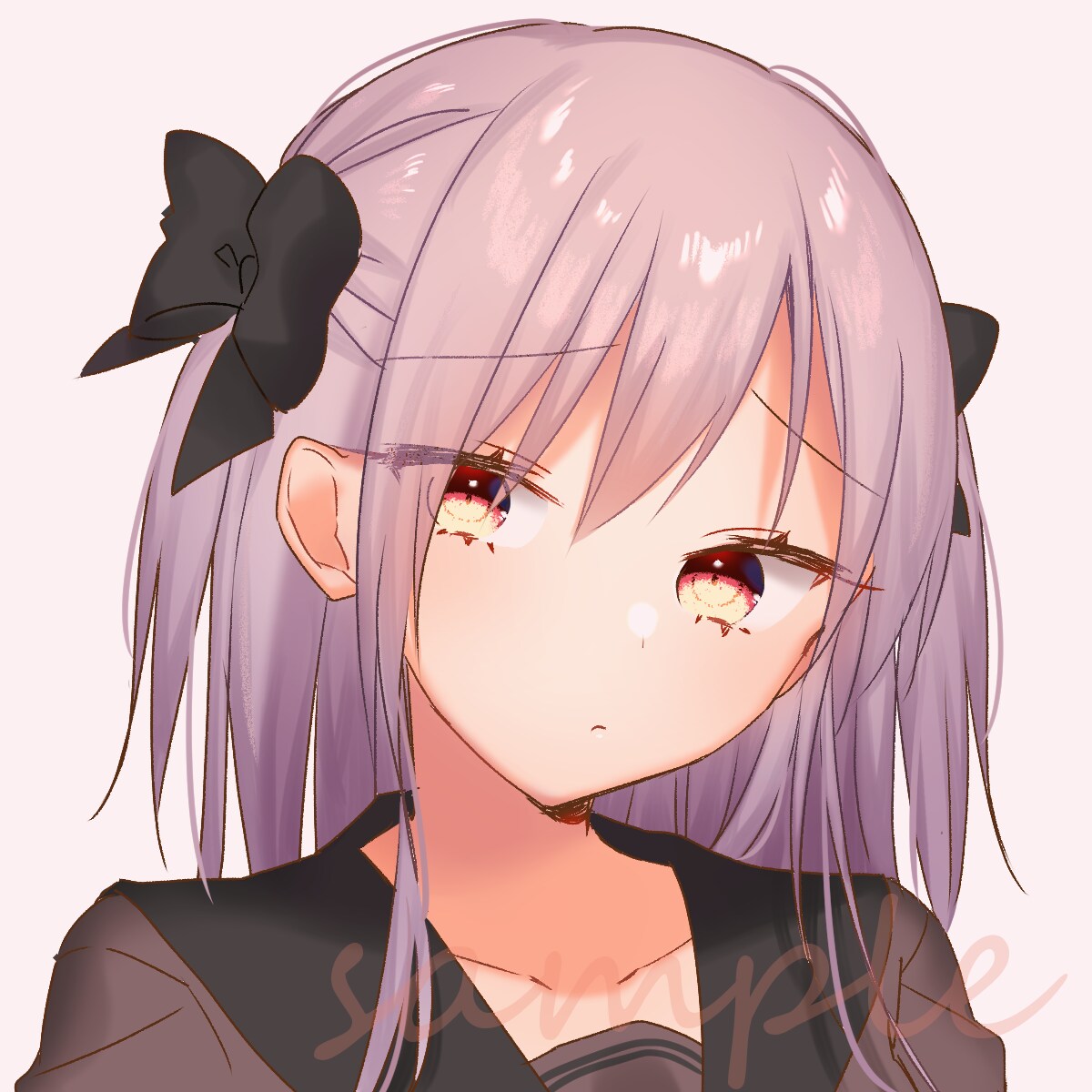 最短当日！かわいい女の子アイコンお描きします 自分だけのSNSアイコンを。すぐに制作に取り掛かります！ イメージ2