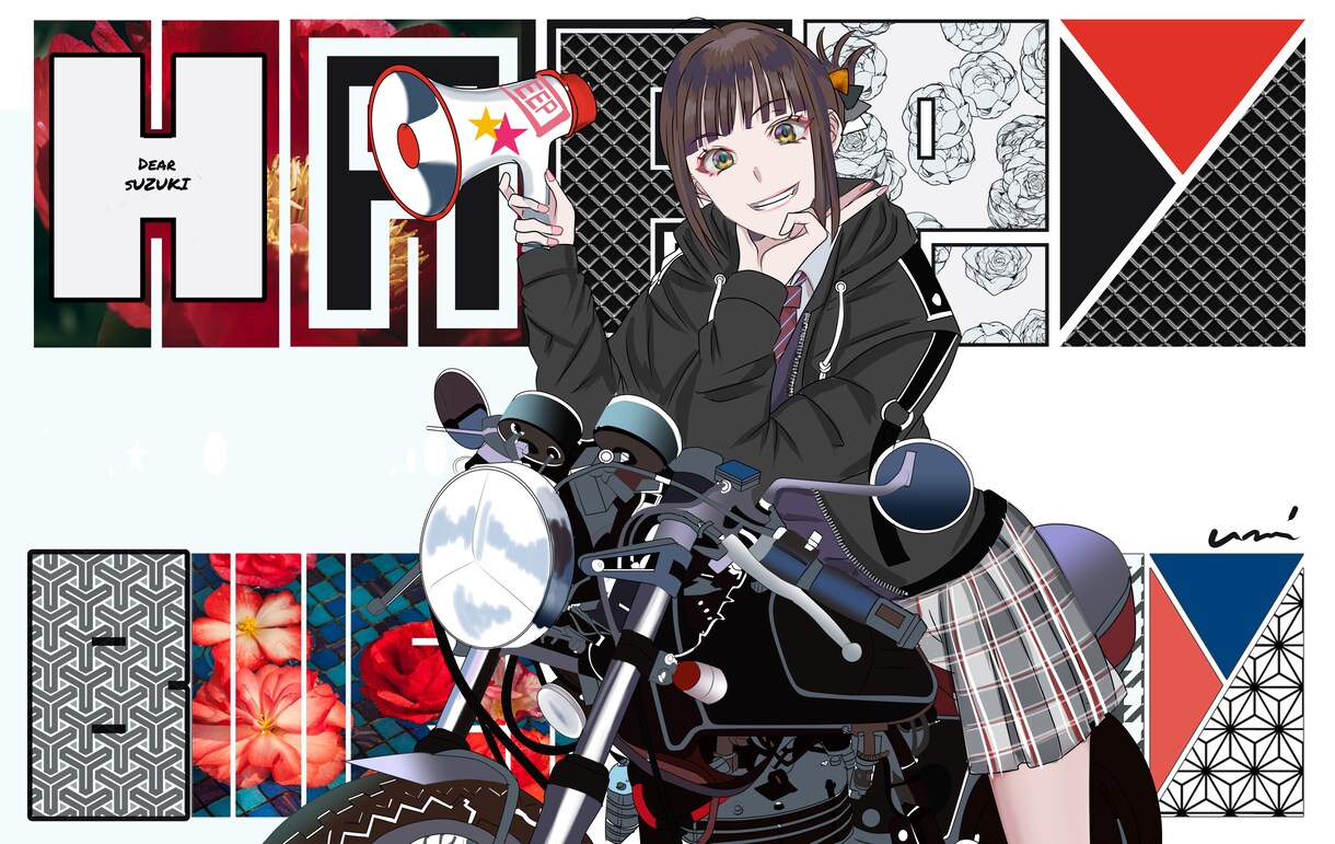 イラスト全般お描きします SNSやブログのヘッダー、動画用の1枚絵、立ち絵等に！ イメージ3
