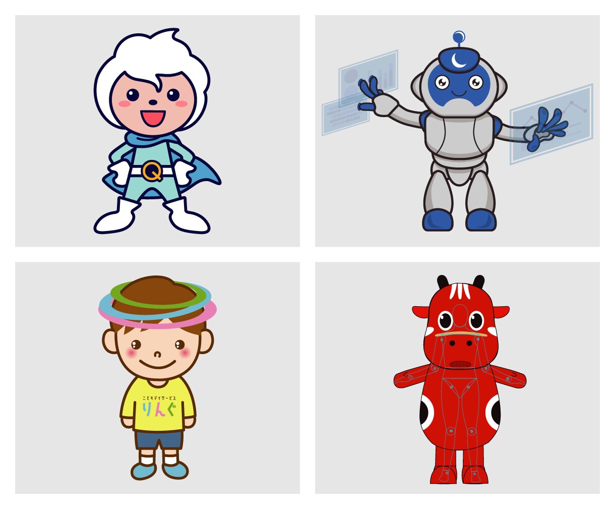 ポップでかわいいキャラクター制作致します 商用可!個人店舗、企業様のキャラクターデザインを完全サポート イメージ7