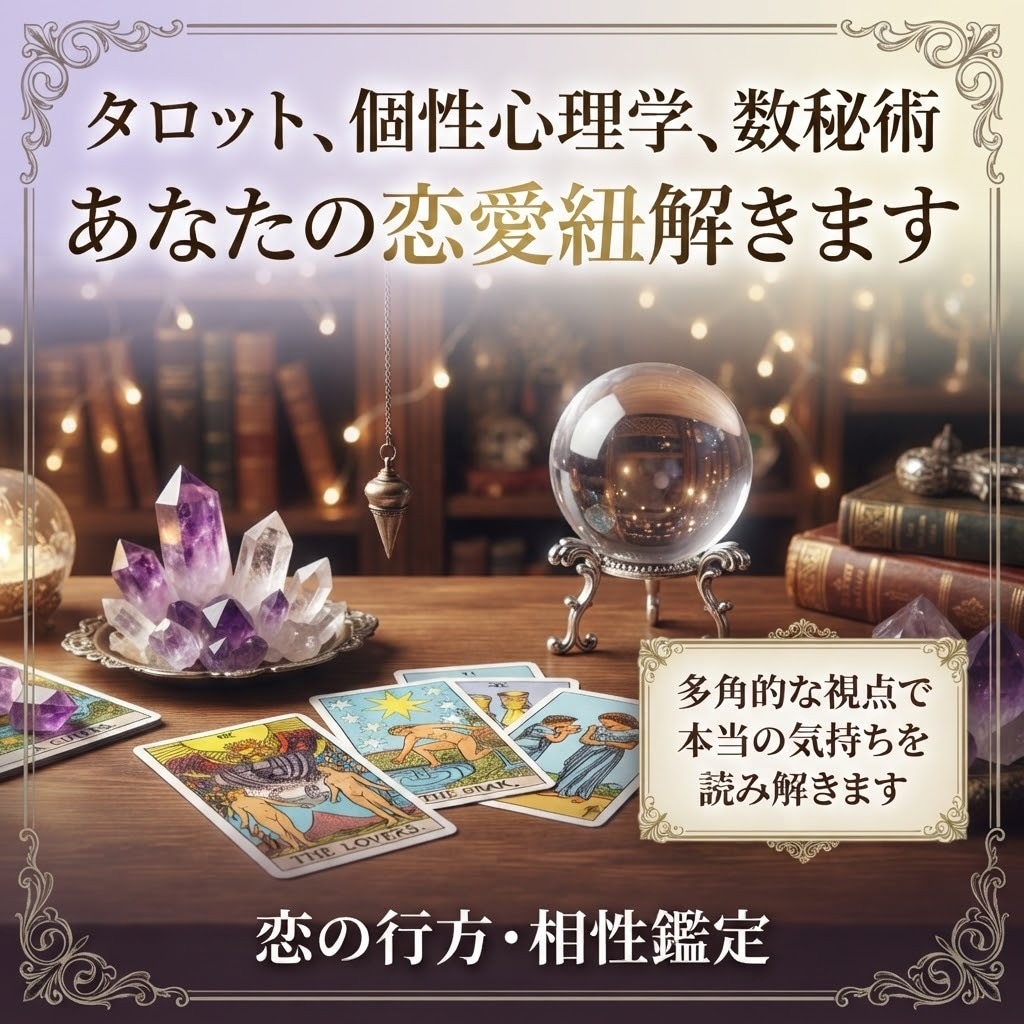 彼（彼女）の本音が知りたい。恋のモヤモヤ占います 彼の気持ちが分からない…恋でがんばりすぎて疲れていませんか？ イメージ1