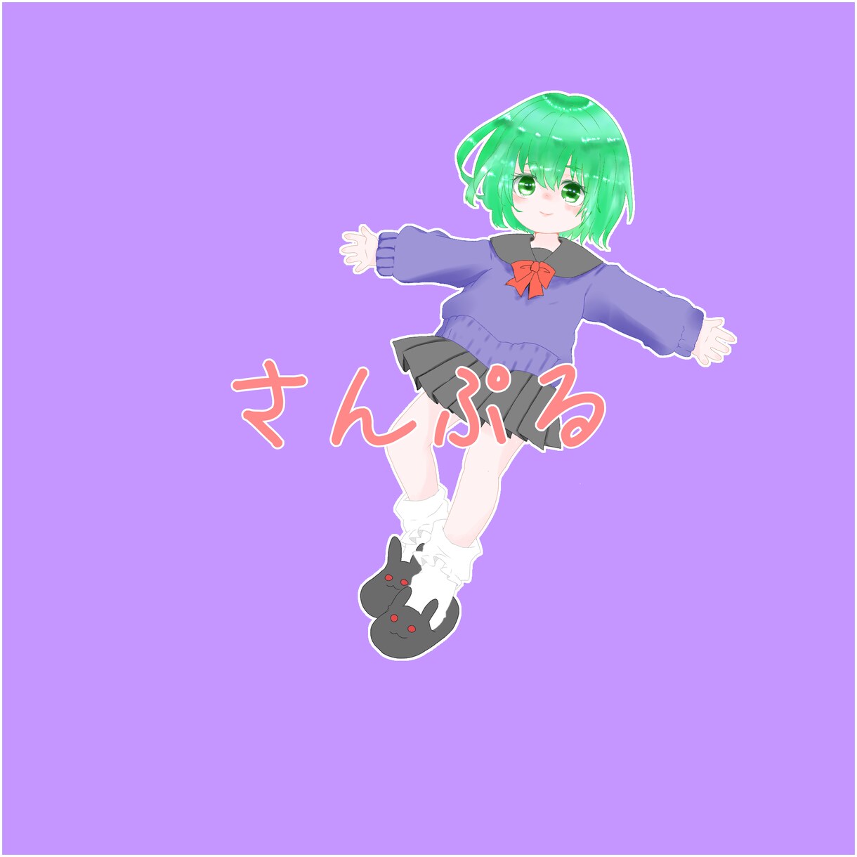 女の子を描きます ふんわりした印象のオリジナルのイラスト イメージ1