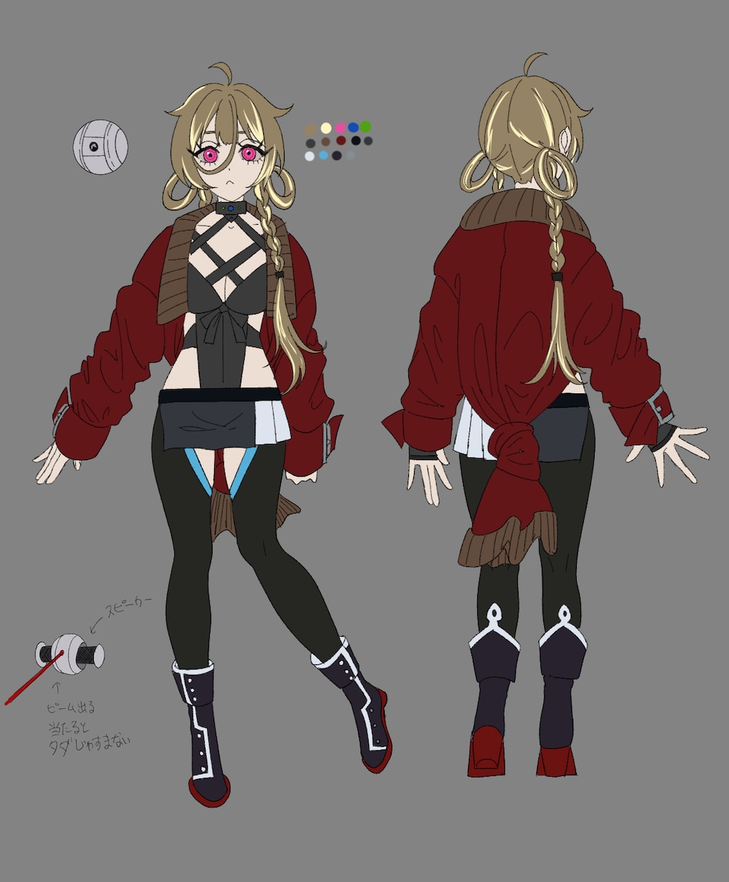 オリジナルキャラクターデザインします 可愛い女の子デザインさせてください！コテキャOCV歓迎！ イメージ3
