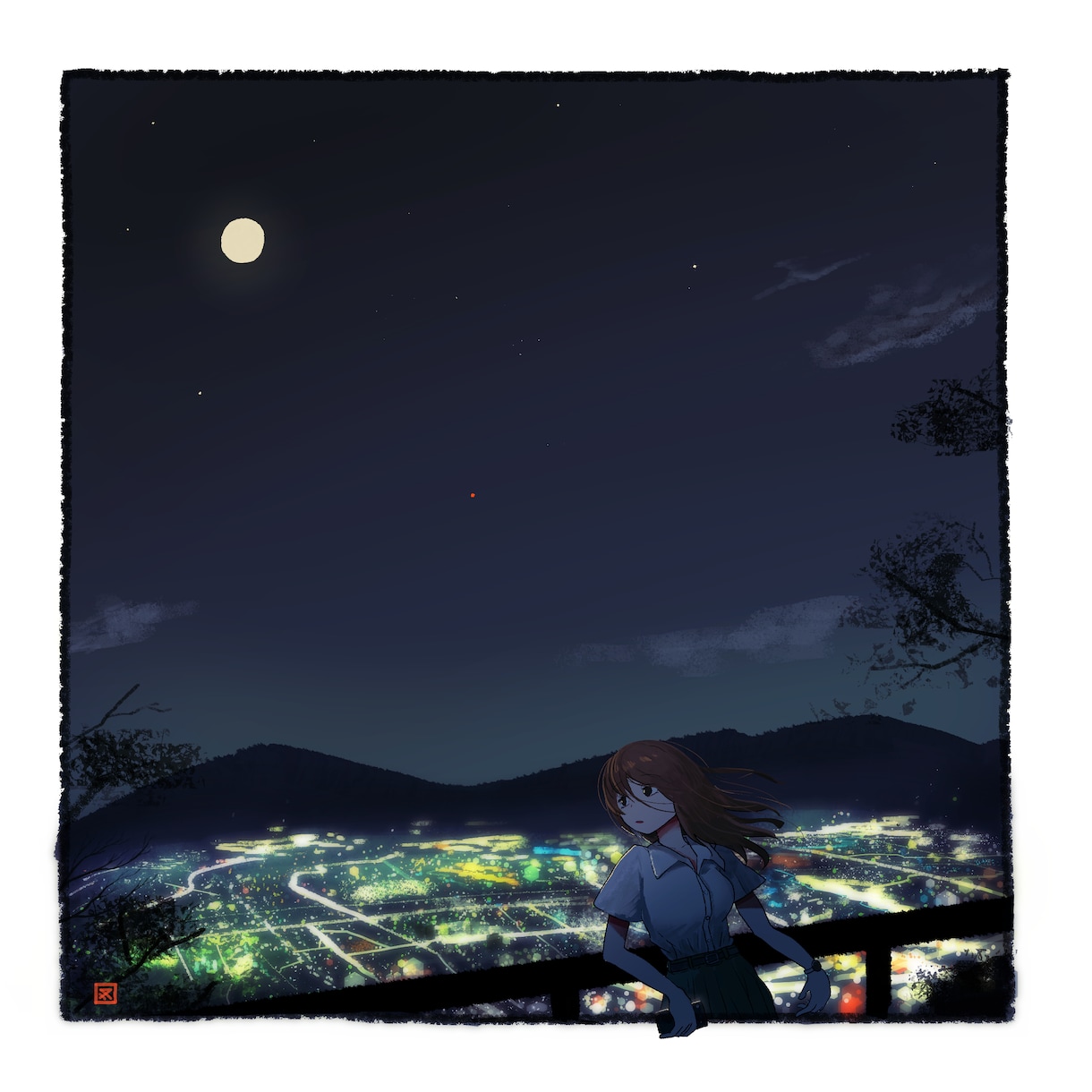 風景・背景イラスト承りますます 描きこみの多い一枚絵を制作いたします。 イメージ3