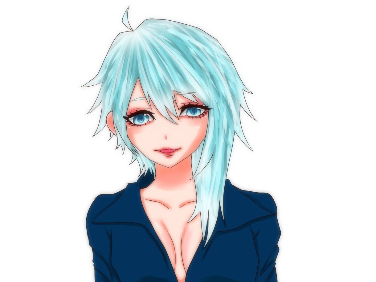 キャラクターのイラスト描きます 萌え系、鬱系な世界観が得意です。 イメージ6