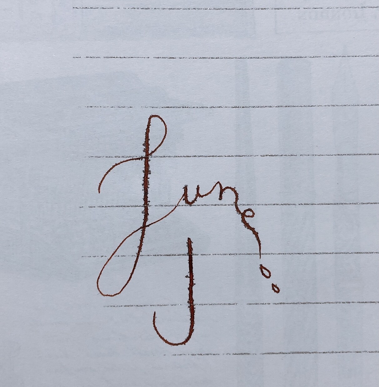 大切な方へのカード表紙をカリグラフィー で書きます 誕生日・記念日に贈るカードをカリグラフィー でデザイン。 イメージ2