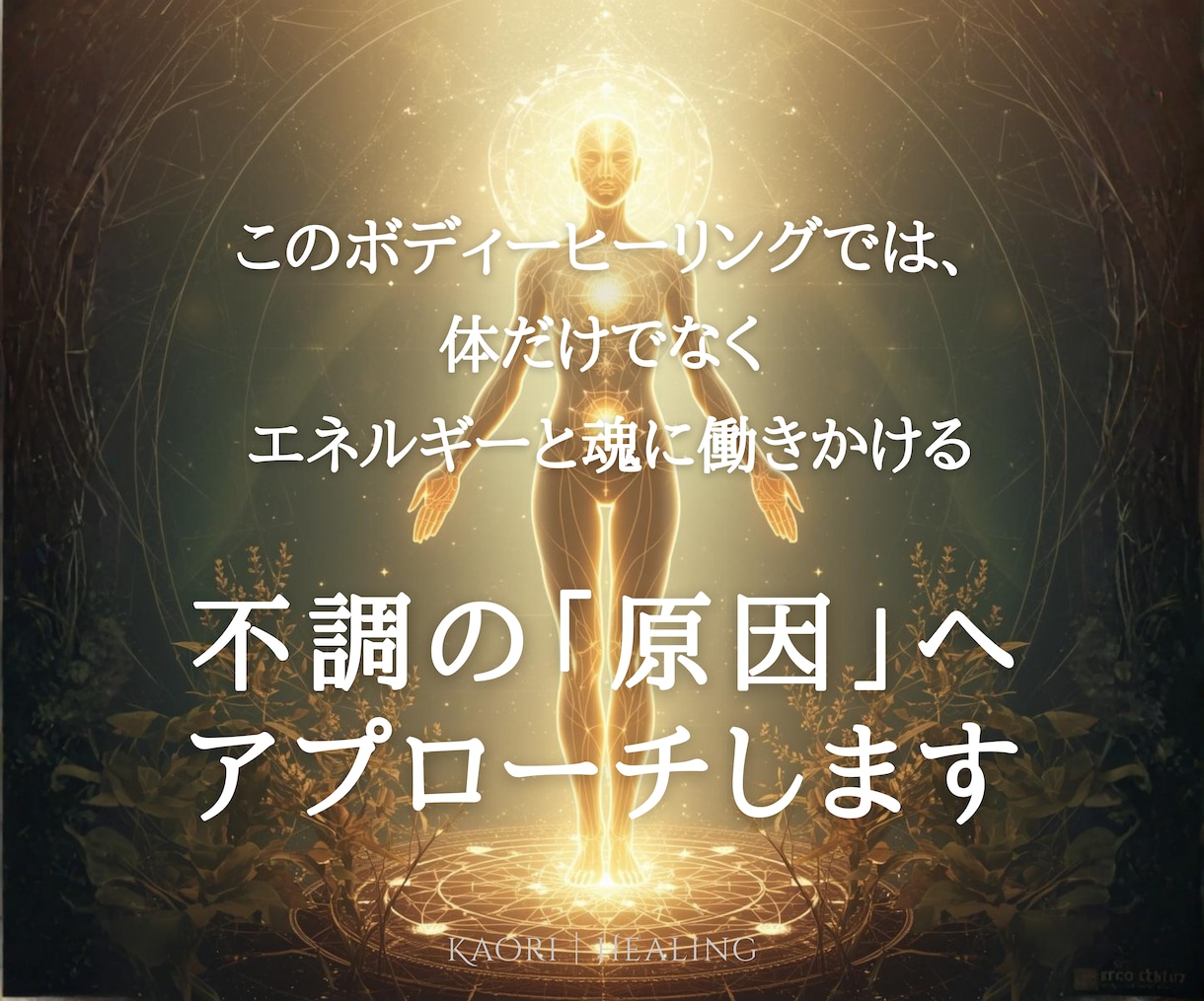 高次元と繋がり心身を整えるボディヒーリングをします 体や心の不調エネルギーを調整し本来のエネルギーへ戻します イメージ4