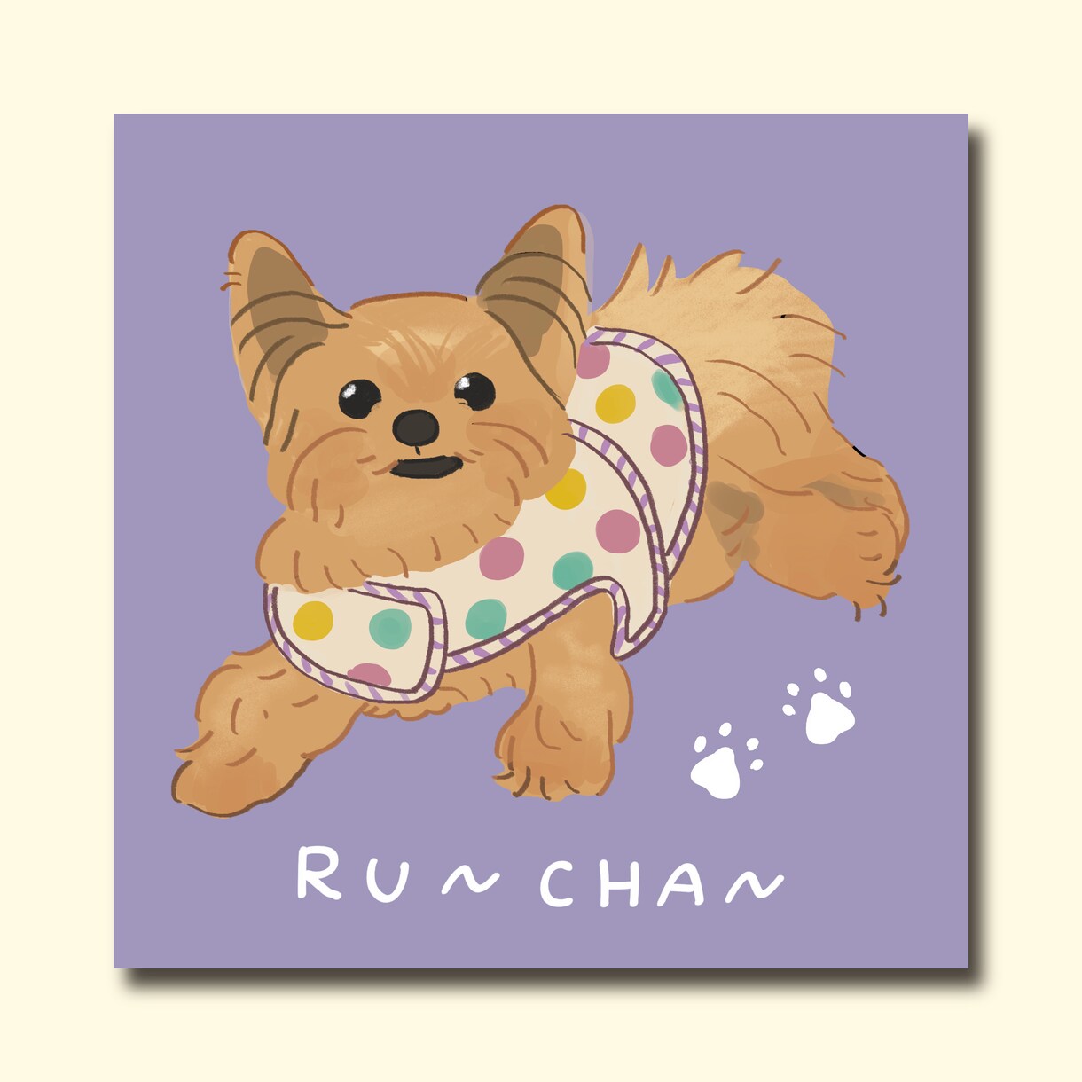 うちの子ペットの似顔絵をお描きします 複数匹、犬猫以外も対応可◎記念日プレゼントやインテリアにも！ イメージ1