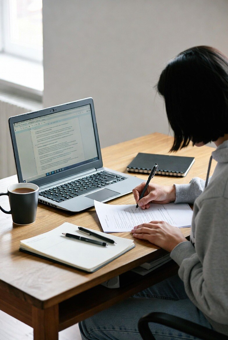 レポート・発表原稿の構成と文章を一緒に作ります 構成案作成・各段落文章案作成・文字数調整アドバイス・修正1回 イメージ1