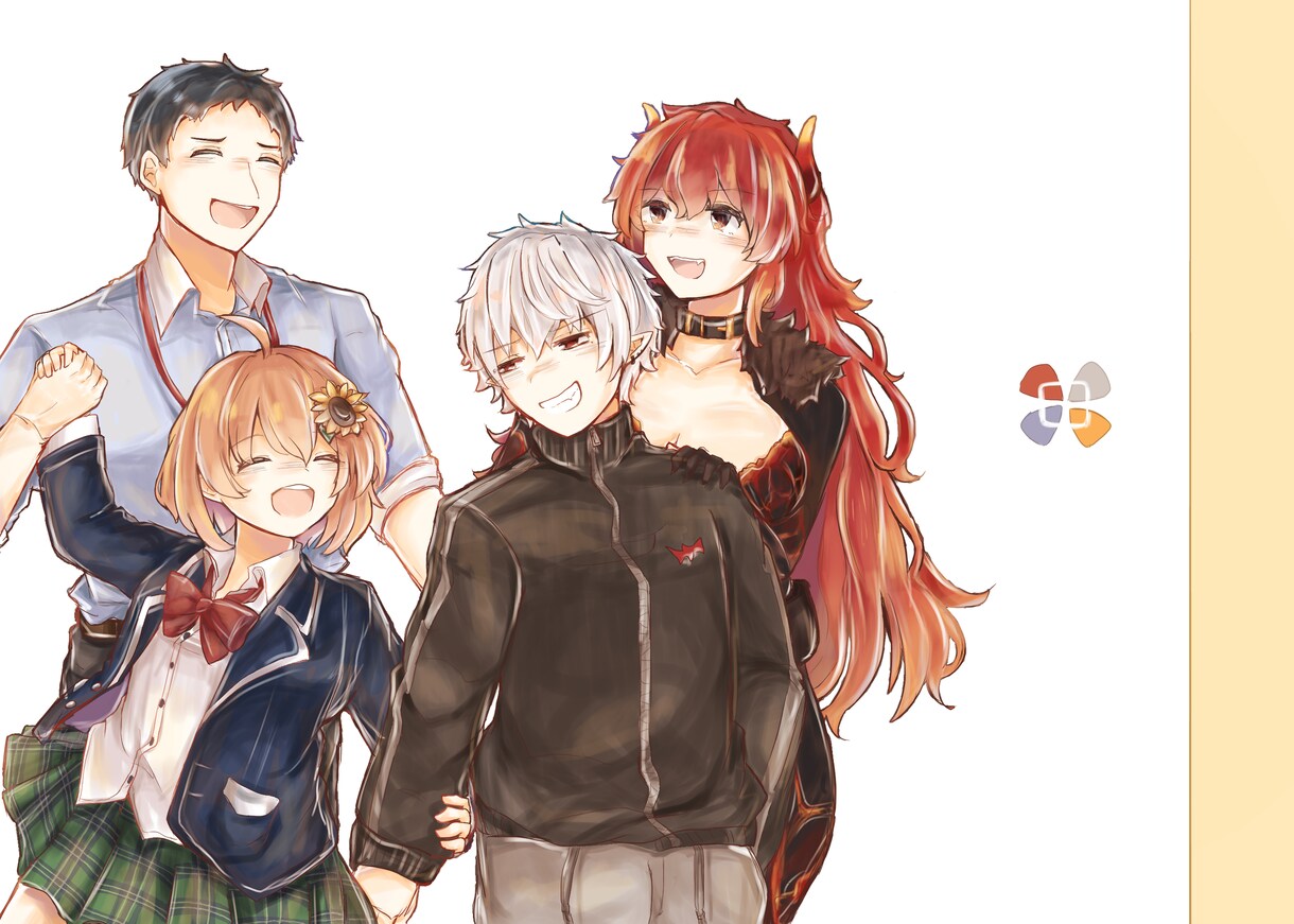 可愛いアイコン、歌ってみた絵、立ち絵等描きます 等身、デフォルメ、男女お受けできます。 イメージ9