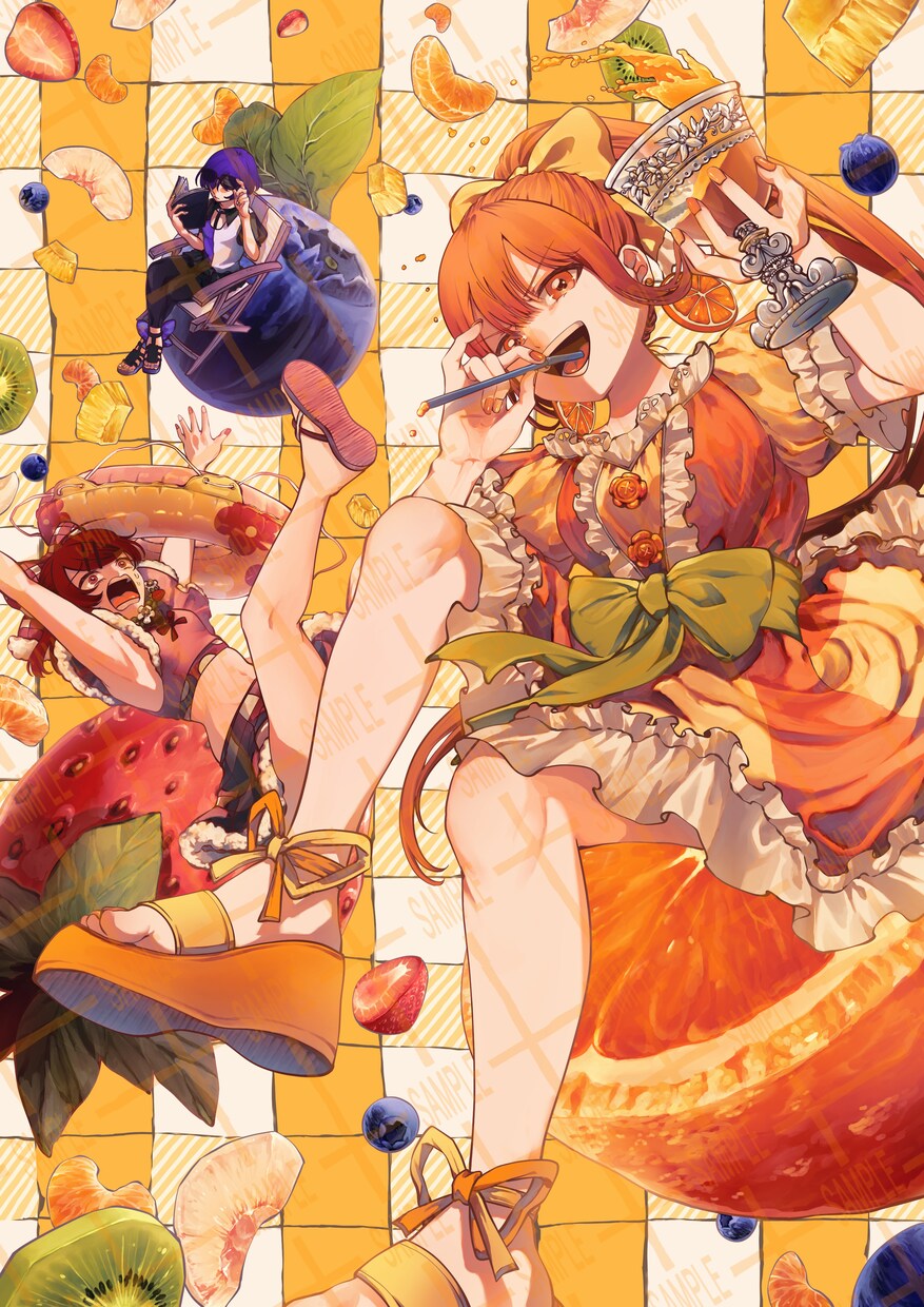 感情表現豊かにポップな雰囲気でイラストを描きます 一枚絵・立ち絵・アイコン・動画用サムネイル等制作いたします イメージ2
