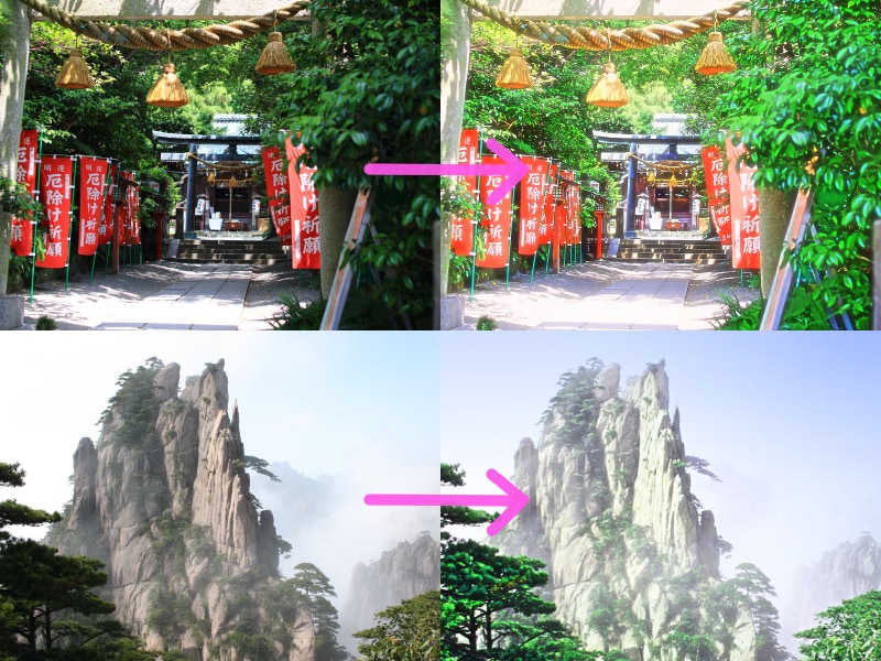 風景写真をＣＧ，アニメイラスト風に描きます (修正１回無料)動画背景/ゲーム背景/HP/SNS/広告 に イメージ2