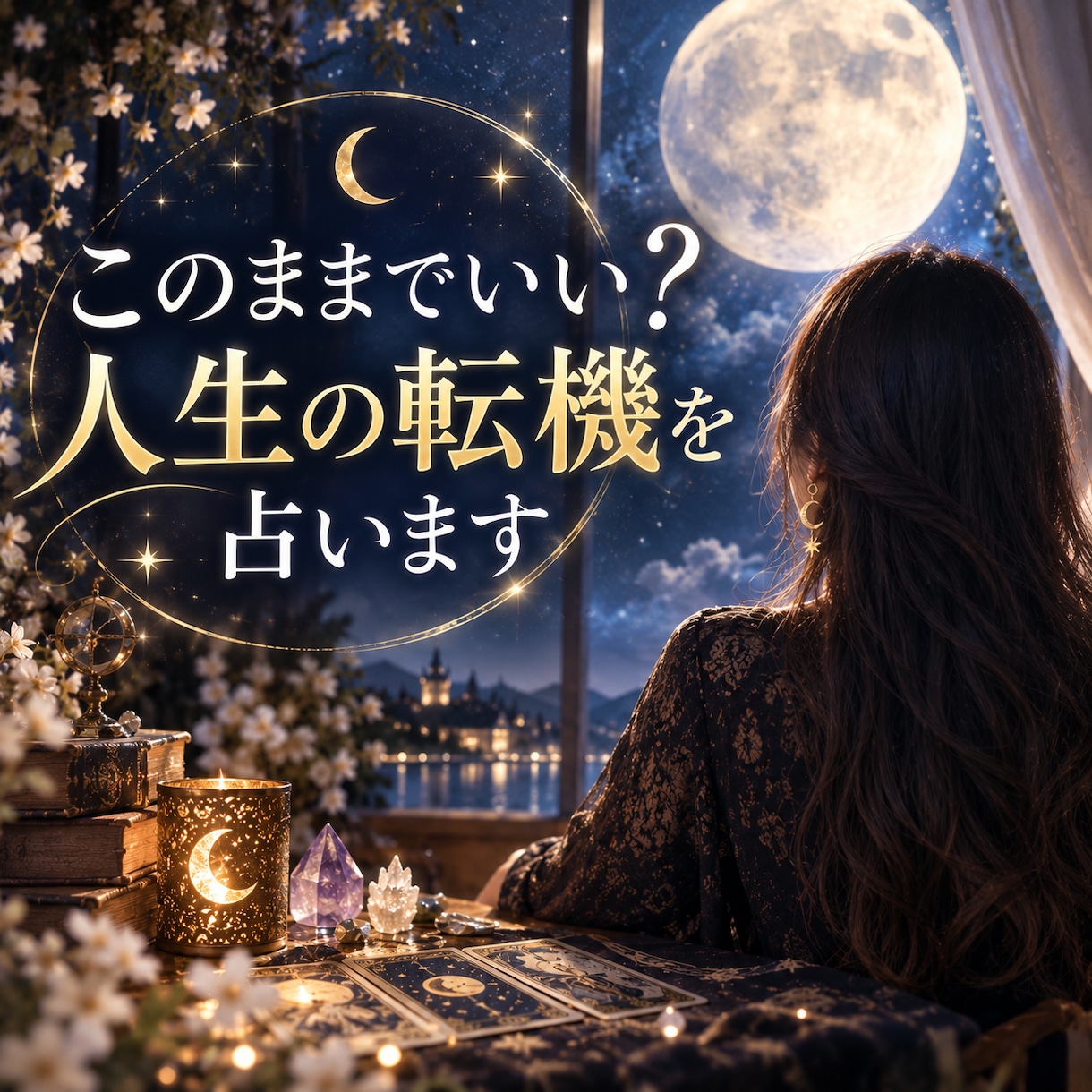 人生の転機を占います 仕事人間関係これからの人生を四柱推命とタロットで読み解きます イメージ1
