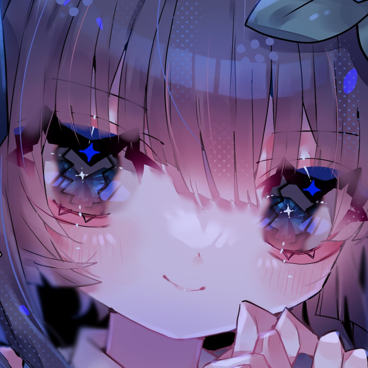 キラキラ透明なアイコン描きます 透明感たっぷりのアイコンならお任せ!他サービスにて実績多数! イメージ2