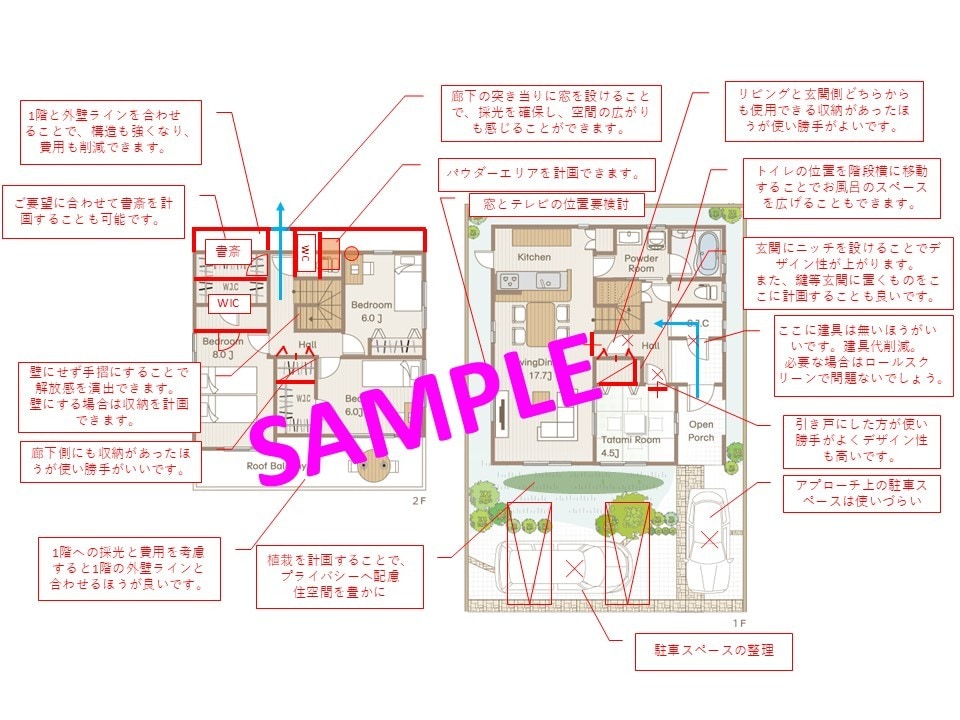 悩み解決！間取りのセカンドオピニオンをします 経験豊富な一級建築士が、あなたの間取りの悩みを解決します！ イメージ2