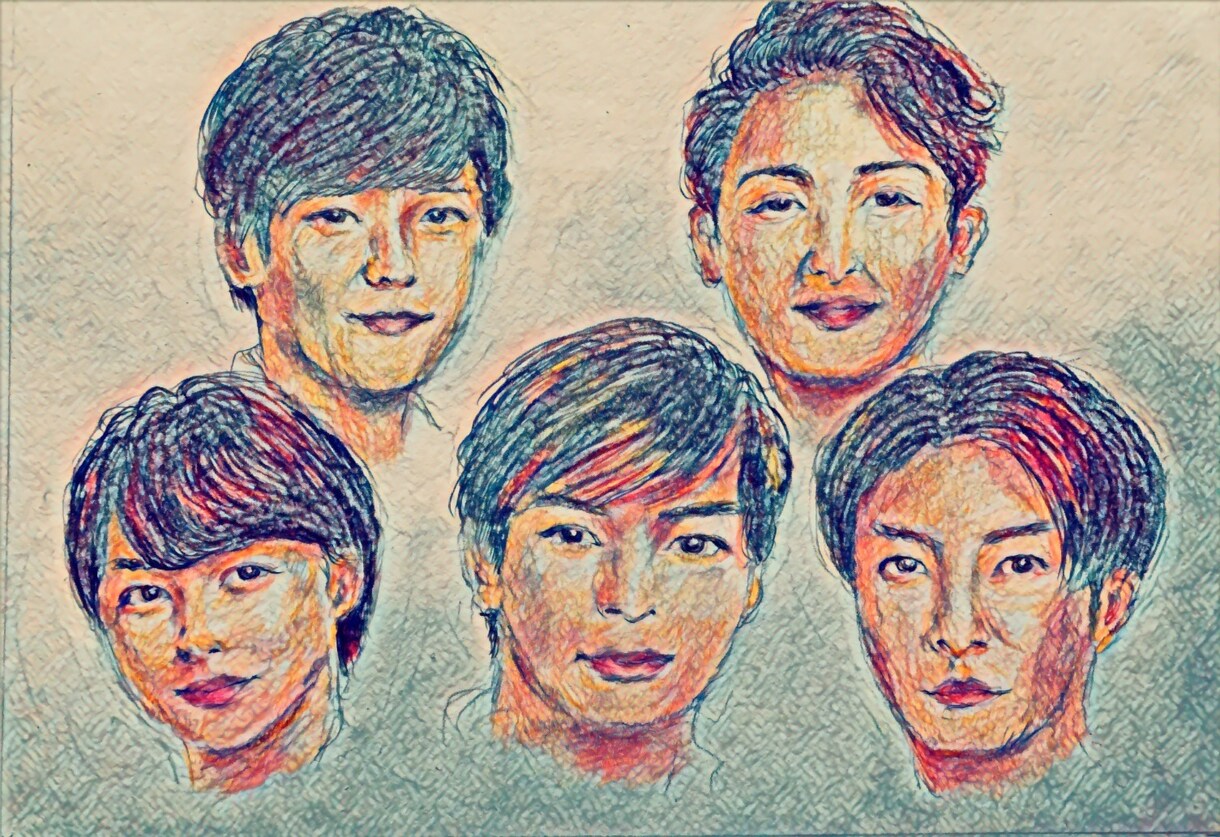 海外アート風×カラフルな【リアル似顔絵】描きます SNSアイコンや名刺、プレゼントなどに今だけ【特別価格】⭐️ イメージ7