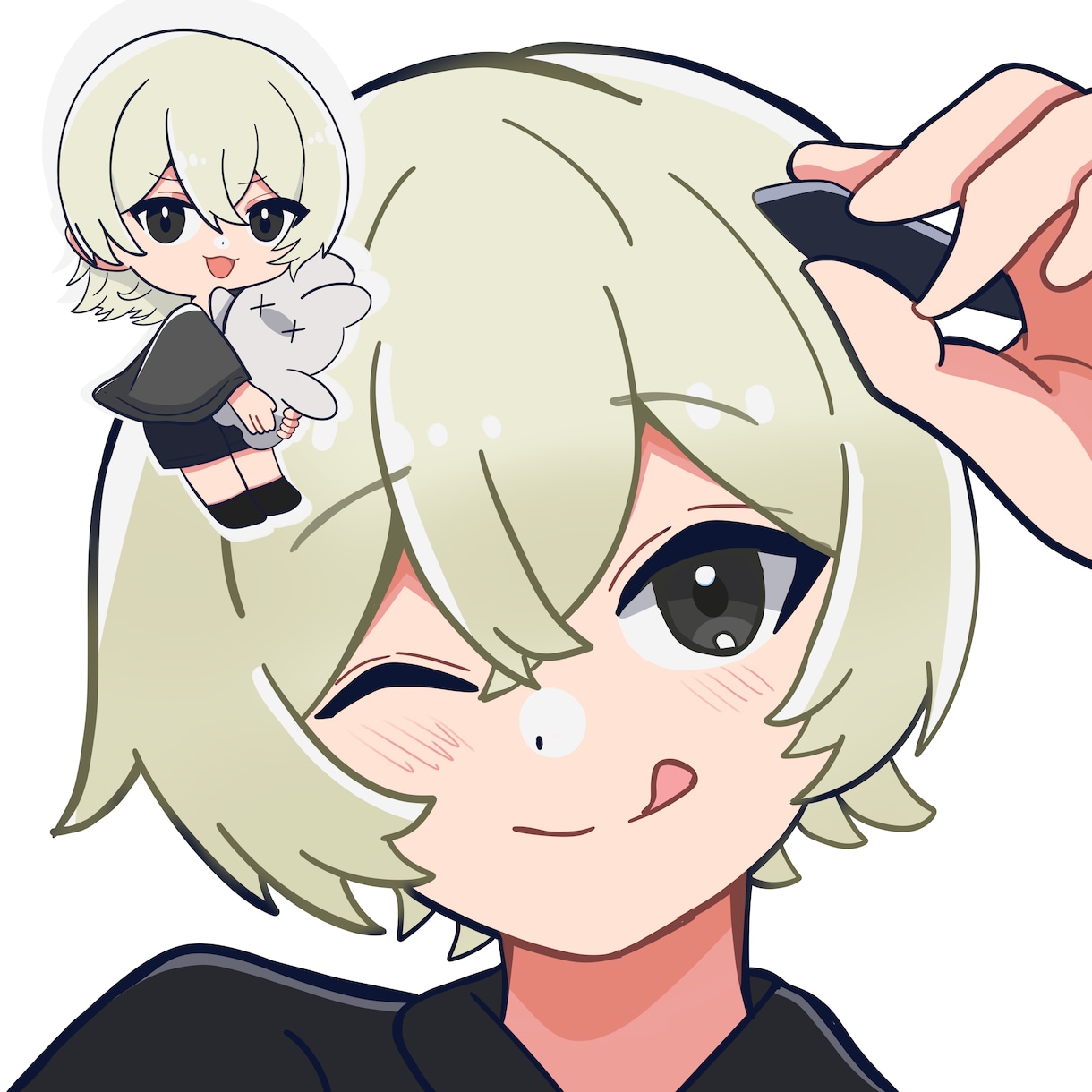 可愛い【SNSアイコン】目を惹くイラストを描きます 最短翌日納品！！1週間以内には完全納品致します！！ イメージ10