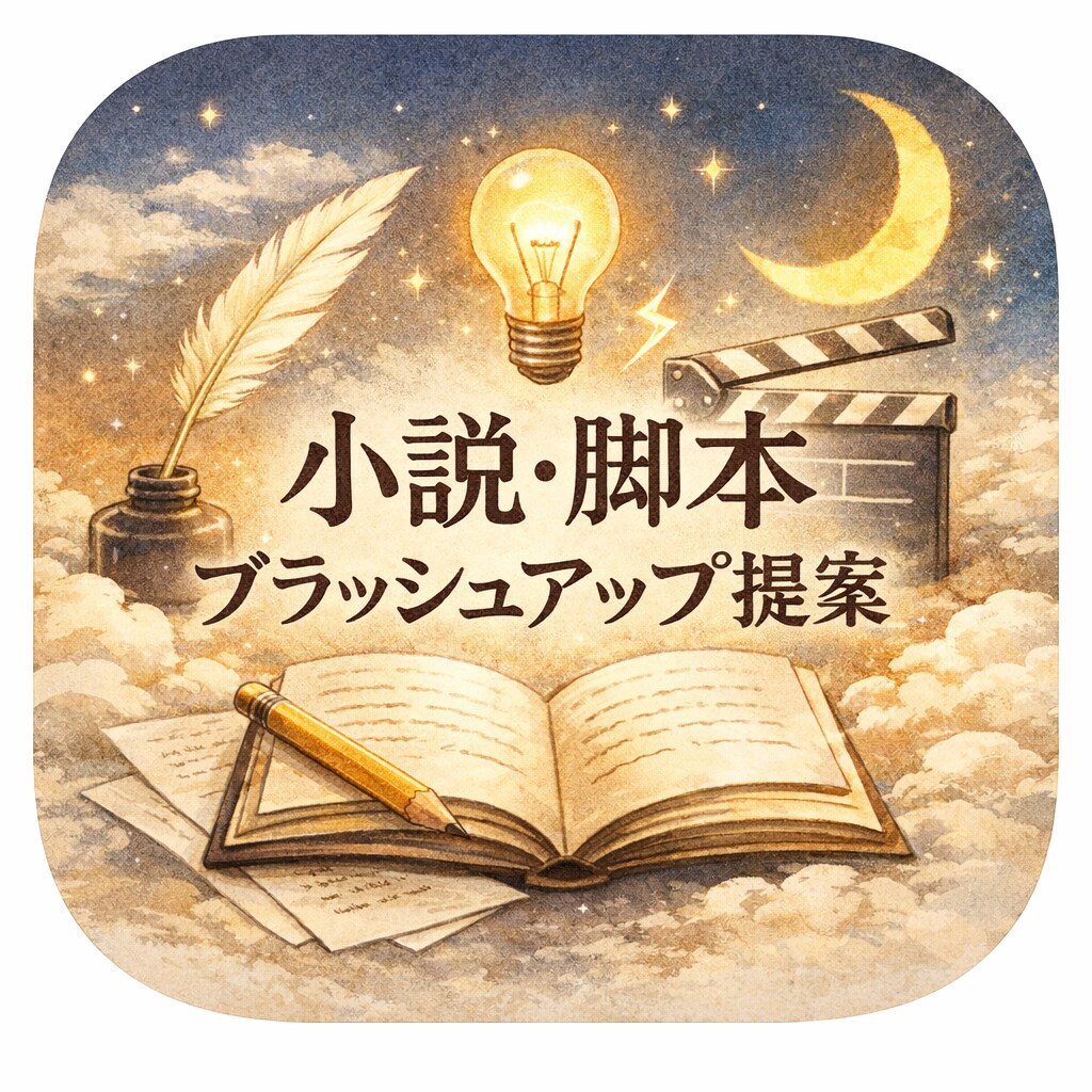 小説・脚本のブラッシュアップの提案をいたします コンクール大賞を目指す方向け！プロの作家がサポートいたします イメージ1