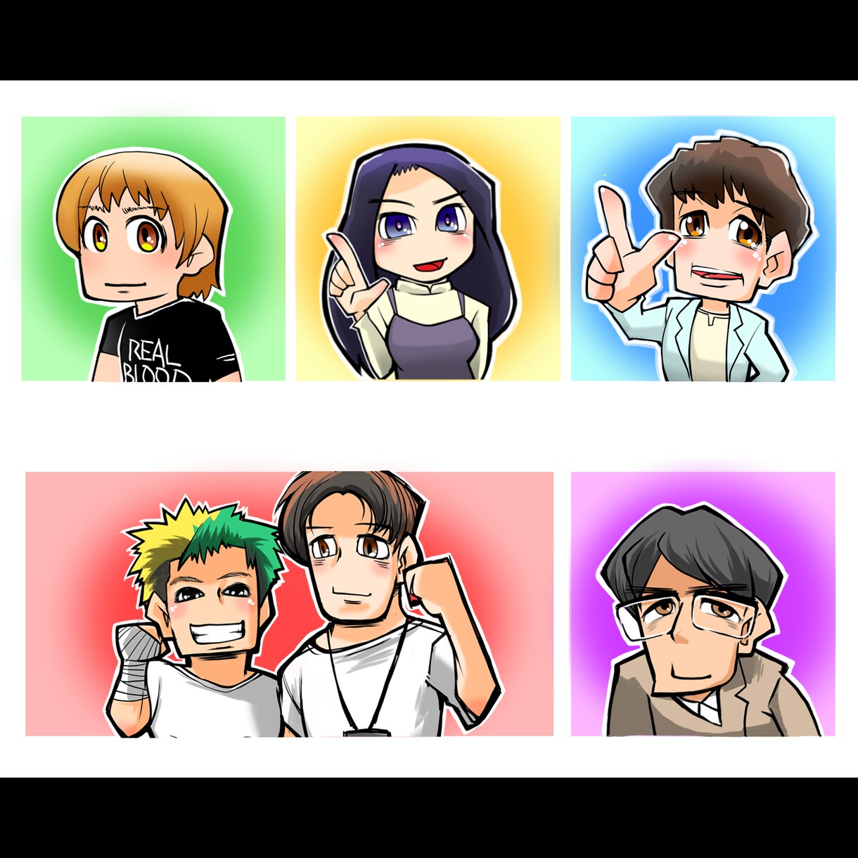 コミカル＆愛される！アイコン用イラスト描きます ポップで可愛い、目を引くアイコンはいかがですか？ イメージ3