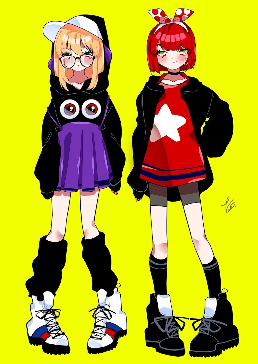 イラストを描きます 彩度の高い絵やパキッとした色塗りがお好きな方にオススメです。 イメージ2