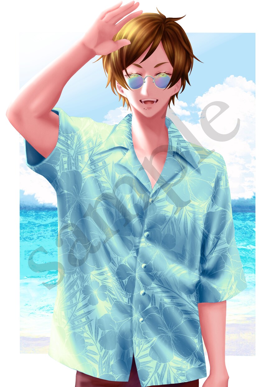 誕生日や記念日に特別な一枚絵を描きます 大切な日を彩る高品質イラストを制作します イメージ3