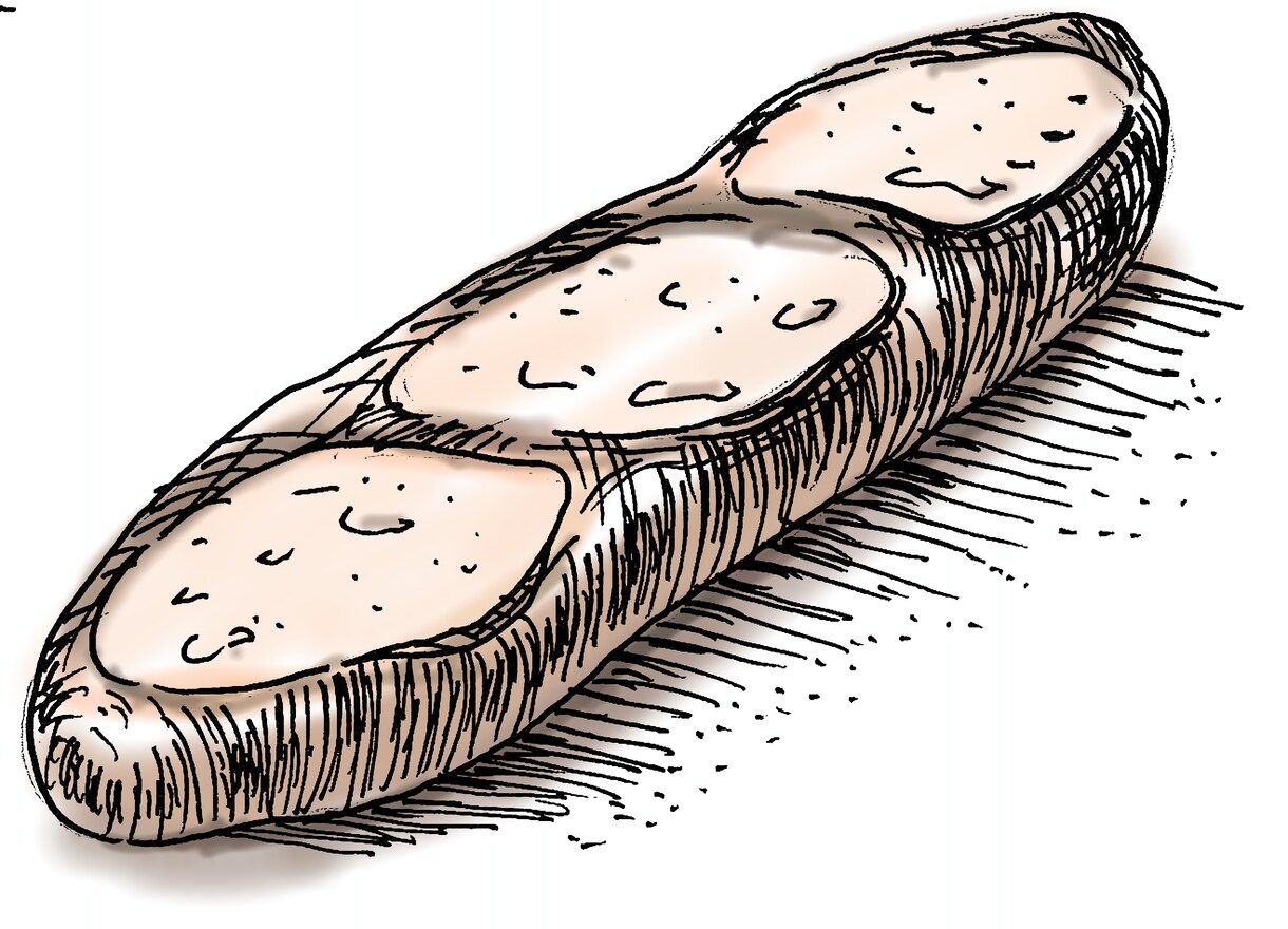 パンを中心にフード全般、線描きイラスト描きます 食材や調理器具等も臨機応変に対応いたします！ イメージ4