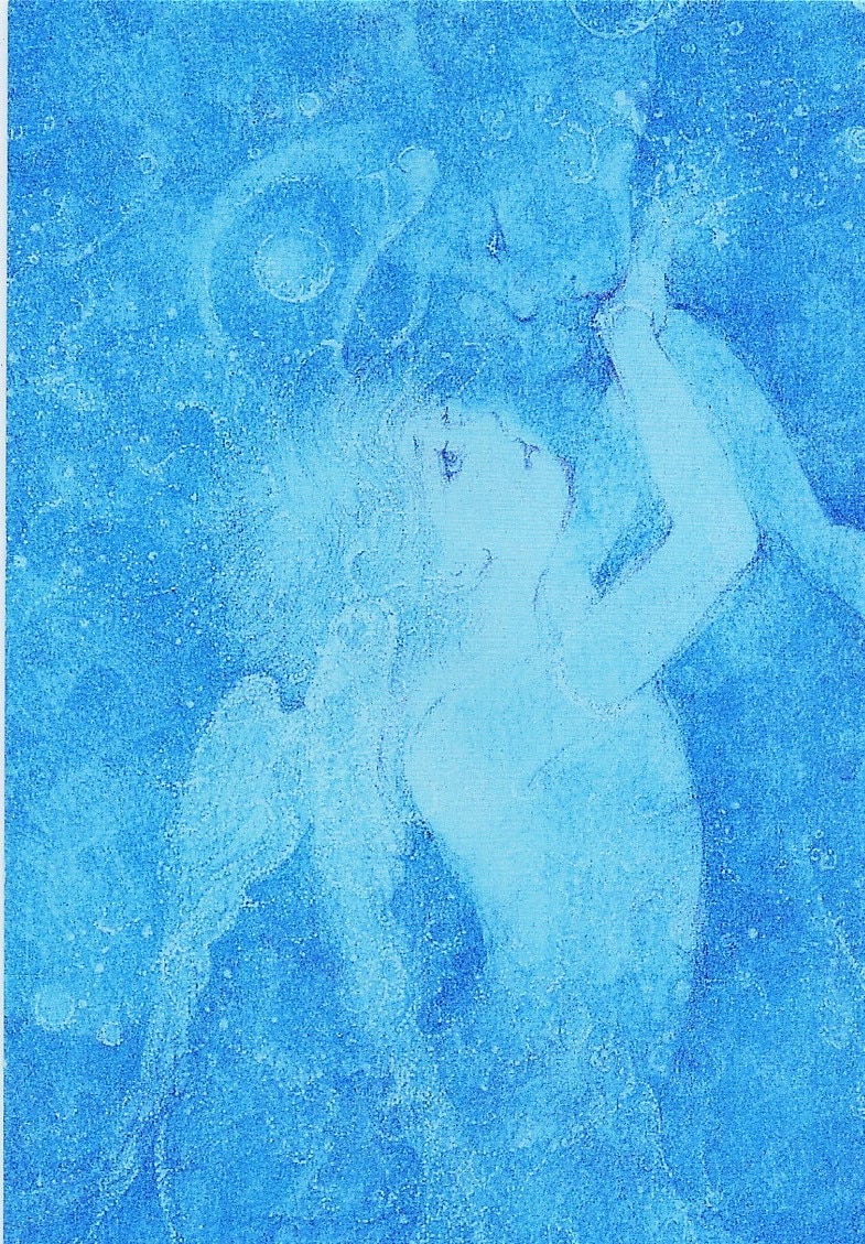 小さな絵画がお部屋をおしゃれに演出します 趣味のいいイラスト絵画をお部屋に飾りませんか？風の回廊です イメージ4