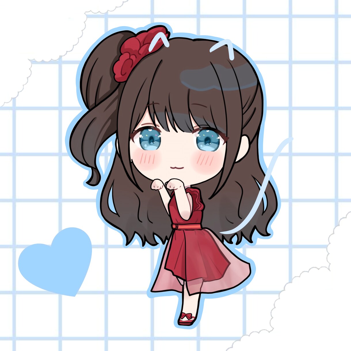 商用利用込！かわいいミニキャライラストを描きます SNS等のアイコン・グッズ制作などにぜひ！ イメージ3