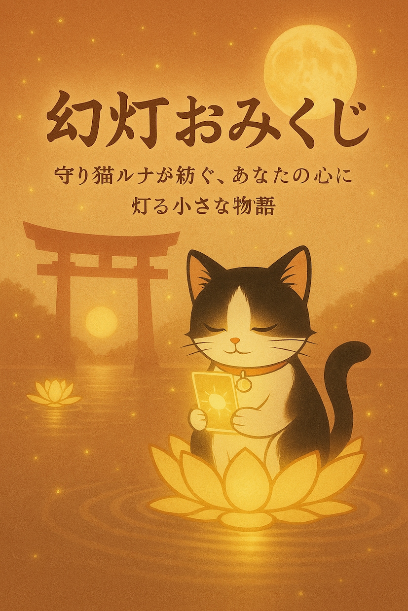 幻灯神社おみくじ～小さな童話便り受け取ります カード1枚から、今週のあなたへの「小さな物語」をお届けします イメージ1