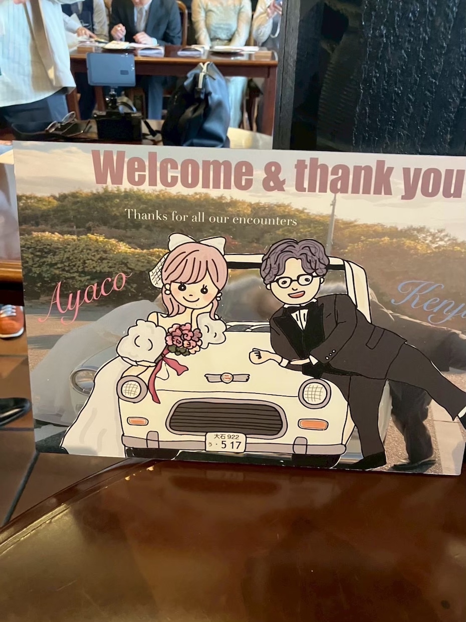 オリジナル似顔絵♡結婚証明書やウェルカムボードます オリジナル感溢れる可愛いweddingを創りたいあなたに♡ イメージ2