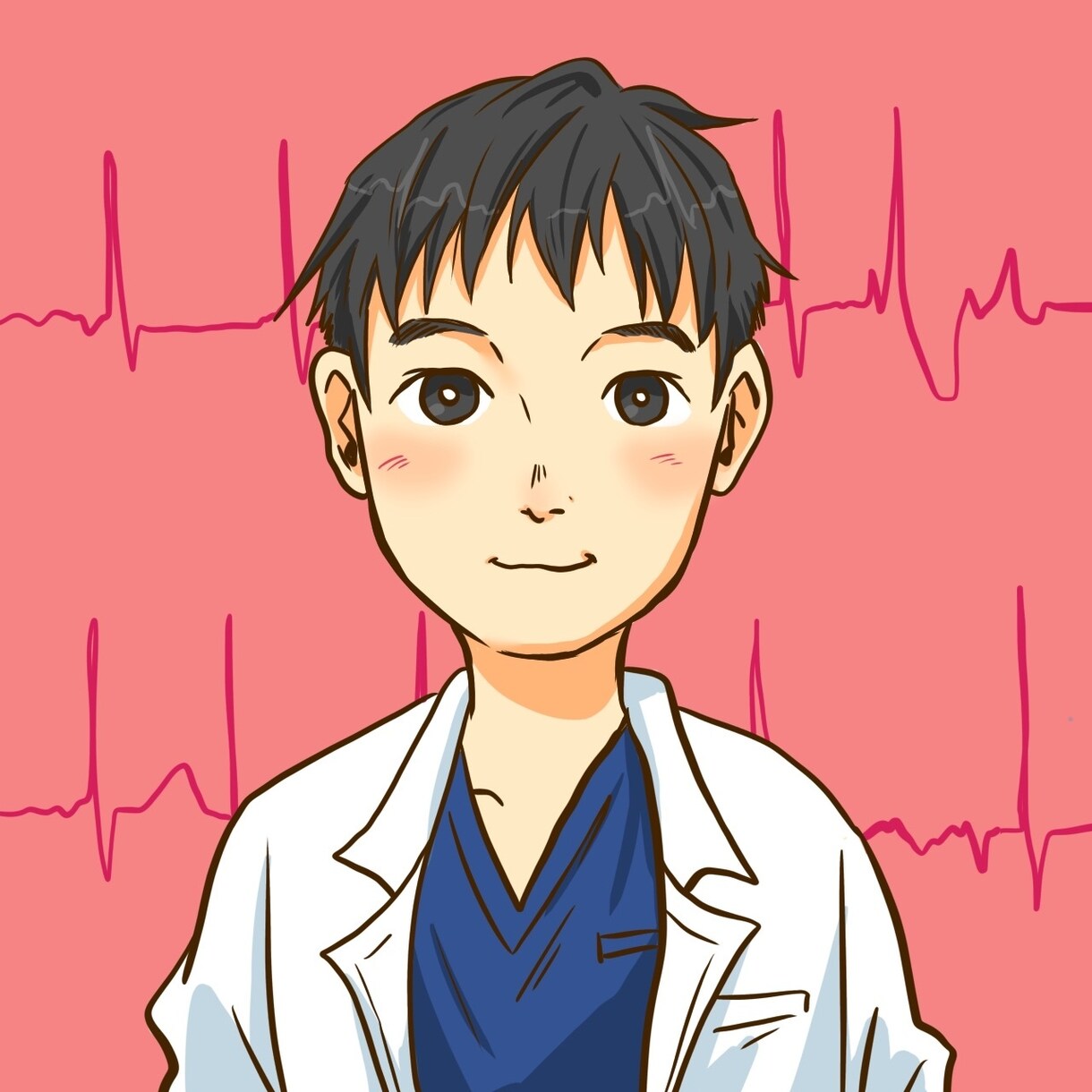 あたたかい雰囲気のSNSのアイコンなどを描きます やさしい雰囲気のSNS、ブログなどで使えるイラスト！ イメージ3