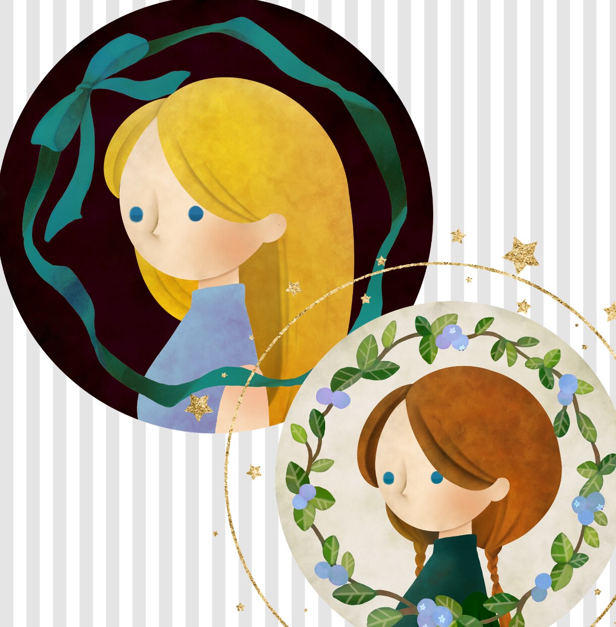 絵本のようなアイコンイラスト描きます 発信内容に合わせたアイテムをお伝えください イメージ2
