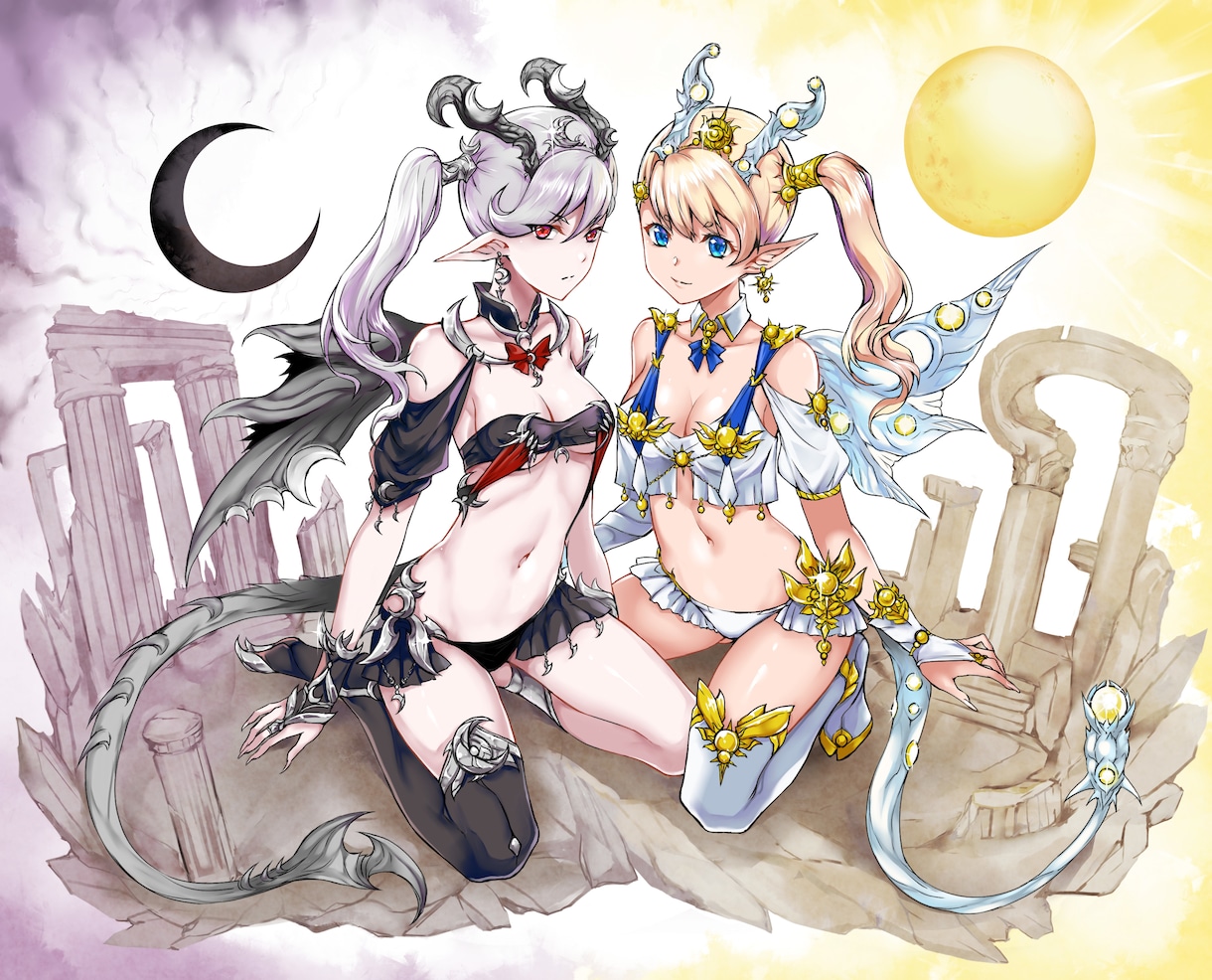 キャラクターデザインます オリジナル 全身イラストなど、対応できます イメージ1