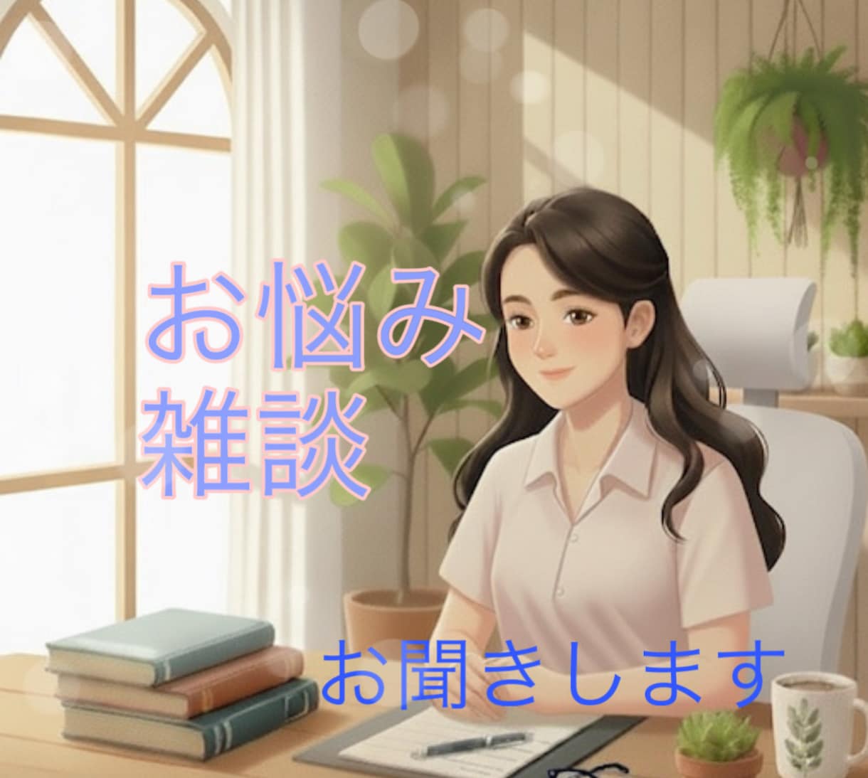 お悩み/愚痴/雑談✩.*˚ゆっくり伺います 人間関係/仕事/医療従事者/家庭の悩み…話してスッキリ！ イメージ1