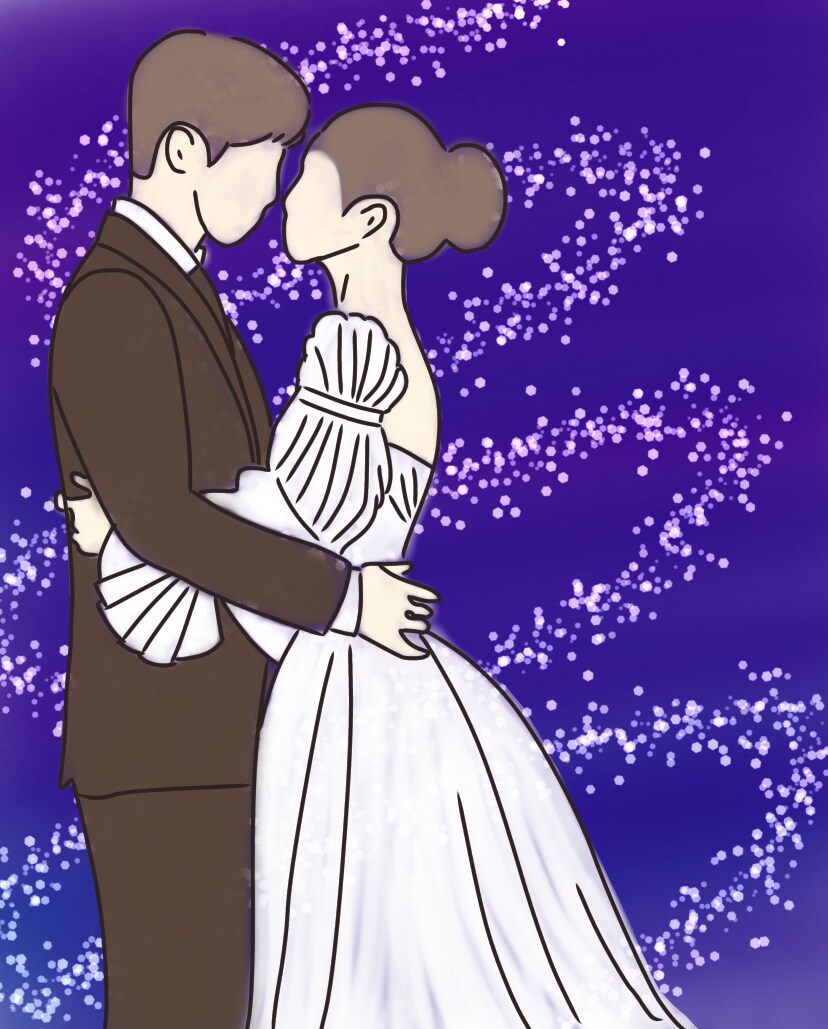 思い出の写真をそのままイラストにします SNSアイコン・結婚式・商用利用可能！あなただけのイラスト イメージ7