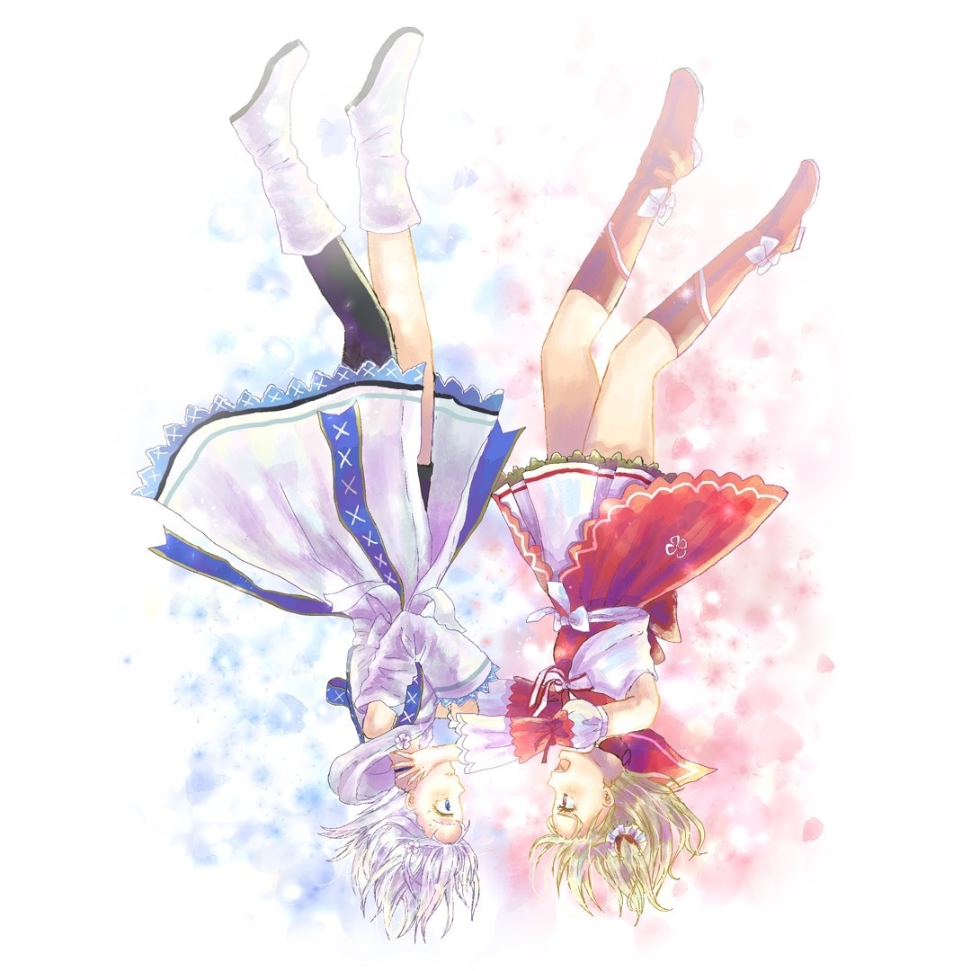 百合割！女性2人以上のイラスト描きます 女性2人以上のイラストを他出品サービスよりお得に描きます。 イメージ5