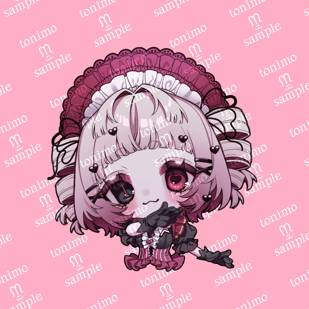 MVイラストやSNSアイコンなどイラスト制作します ダークでキュートな女の子が魅力的なイラストを描きます。 イメージ5
