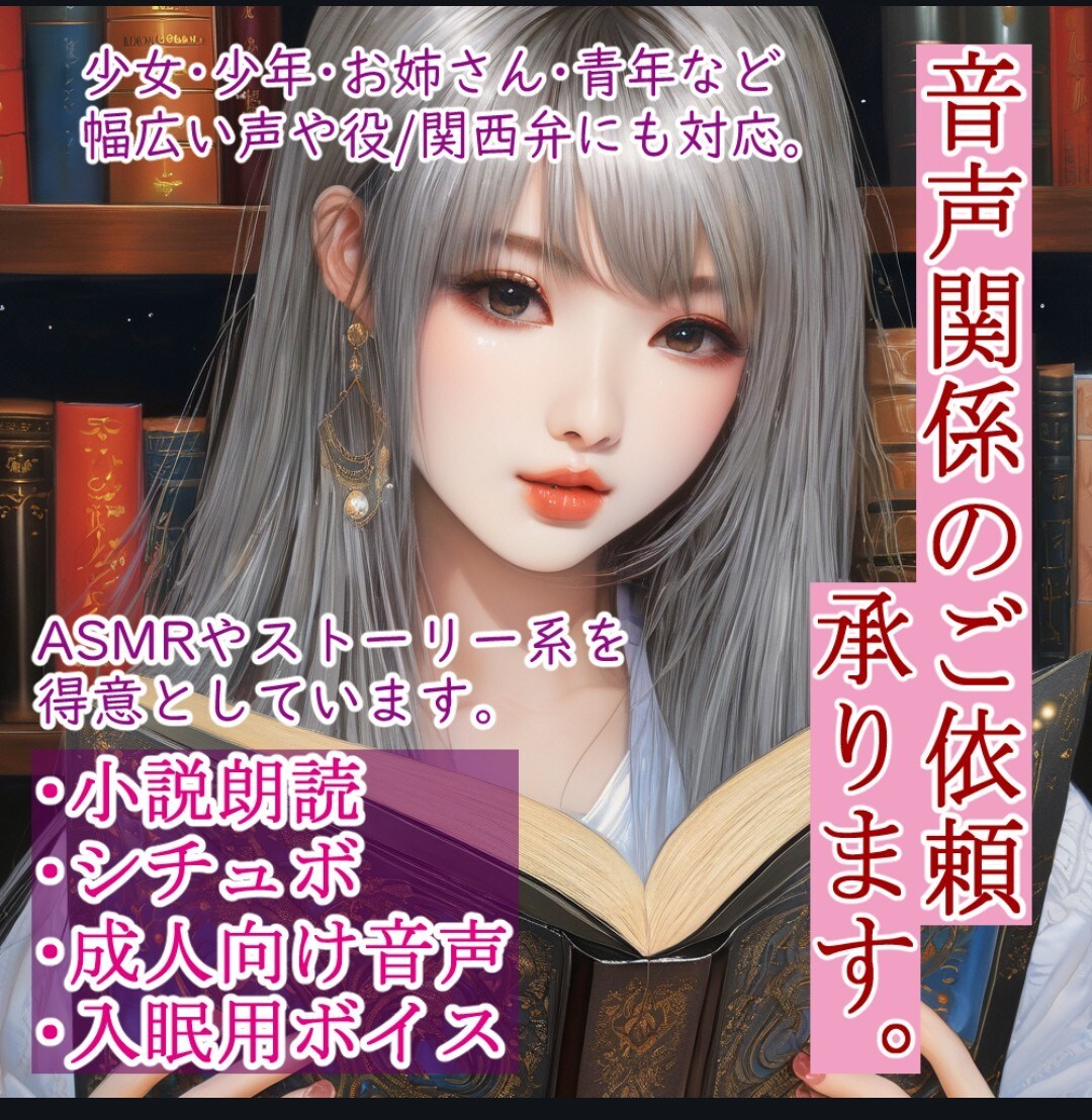 シチュエーションに合わせた声をお届けします どんな声でも対応、明るいものからシリアスなものまで！ イメージ1