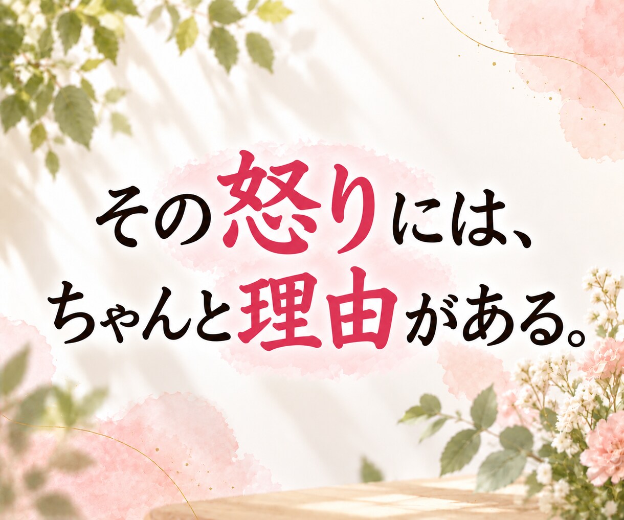 許せない！あなたの怒りや悲しみ、痛みに寄り添います 毒親／身近な人／職場の人間関係。くすぶる気持ちを話して楽に☆ イメージ5